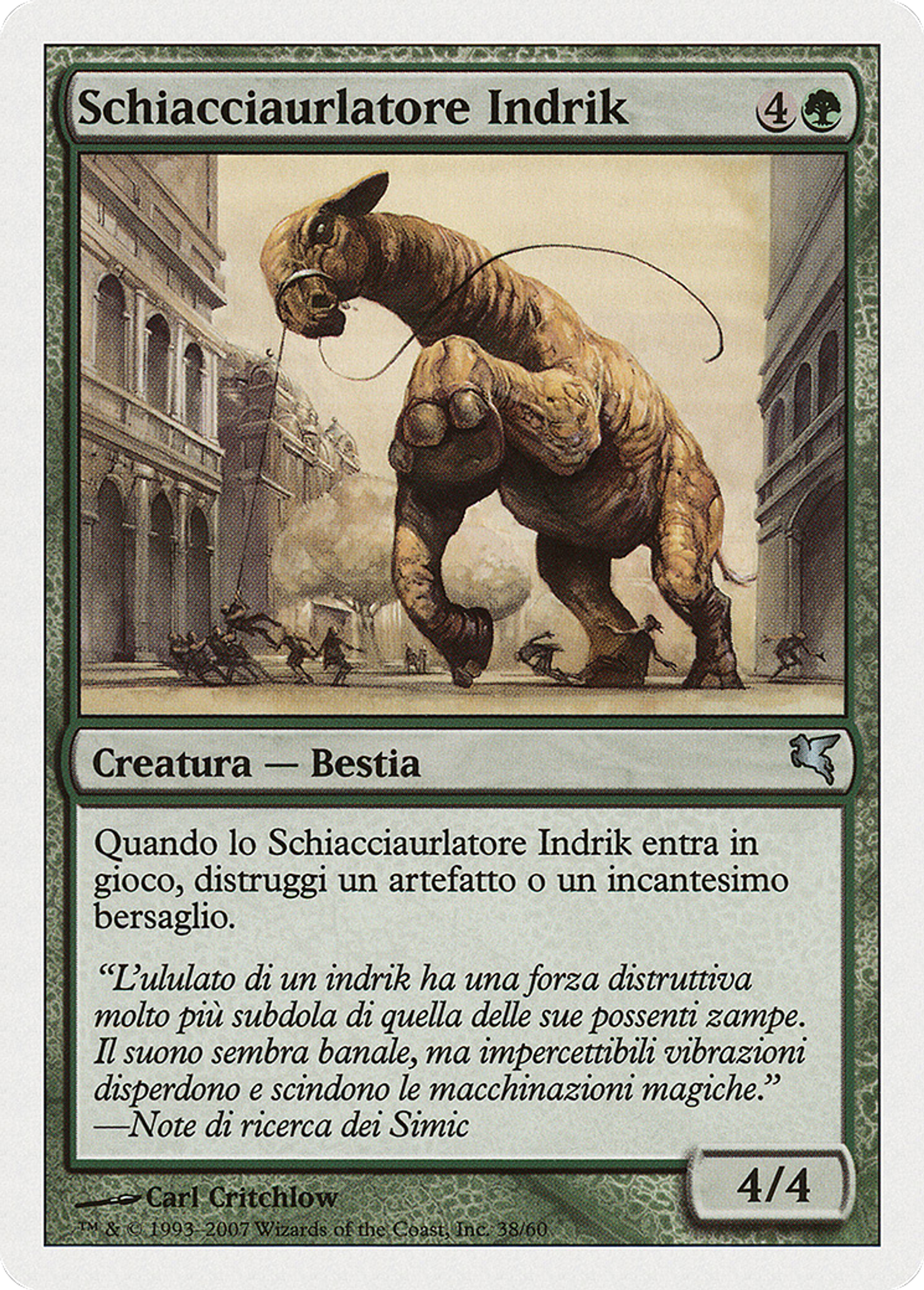 Indrik hurlepiaffe — Salvat 2005 — Magic: The Gathering