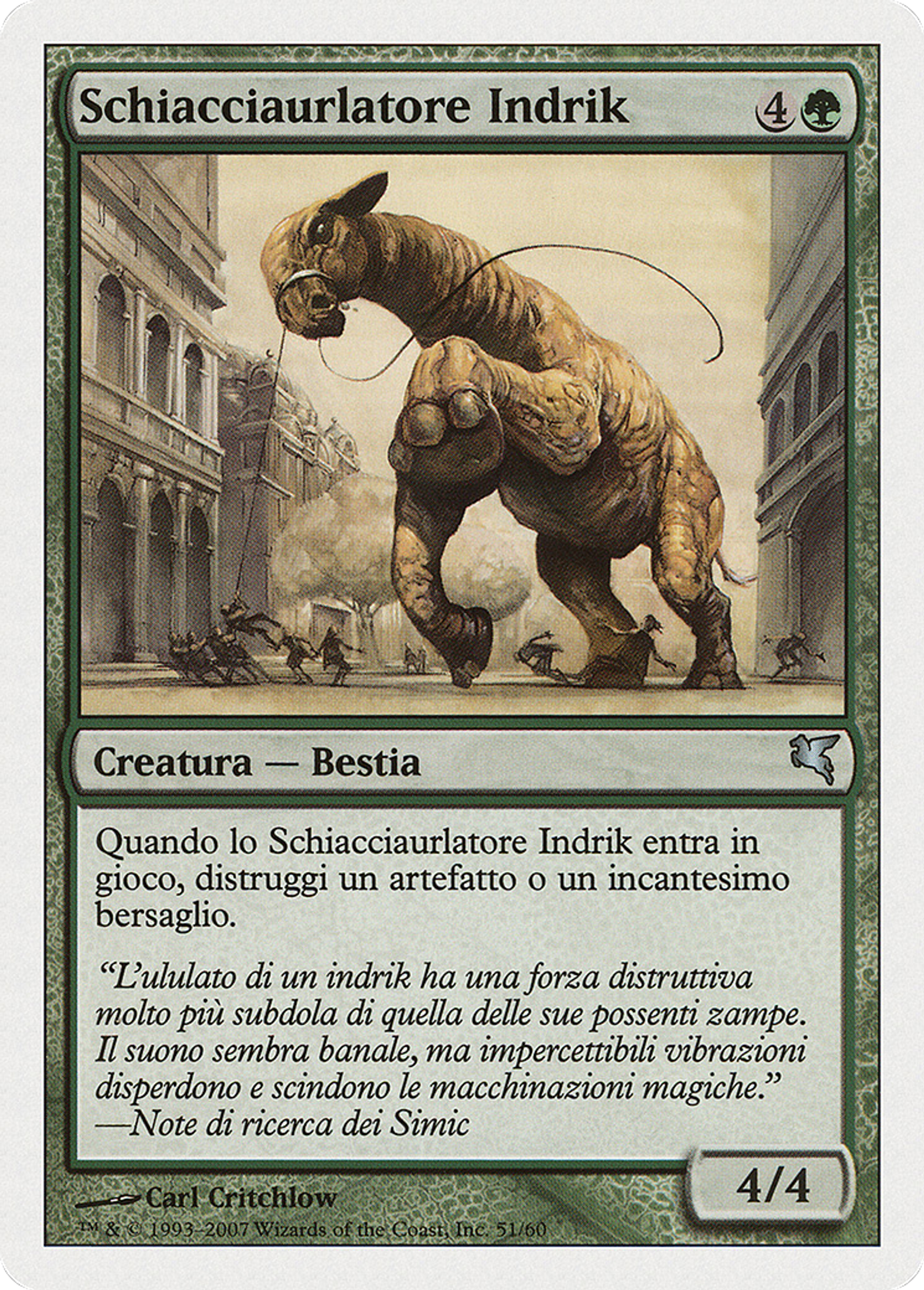 Indrik hurlepiaffe — Salvat 2005 — Magic: The Gathering