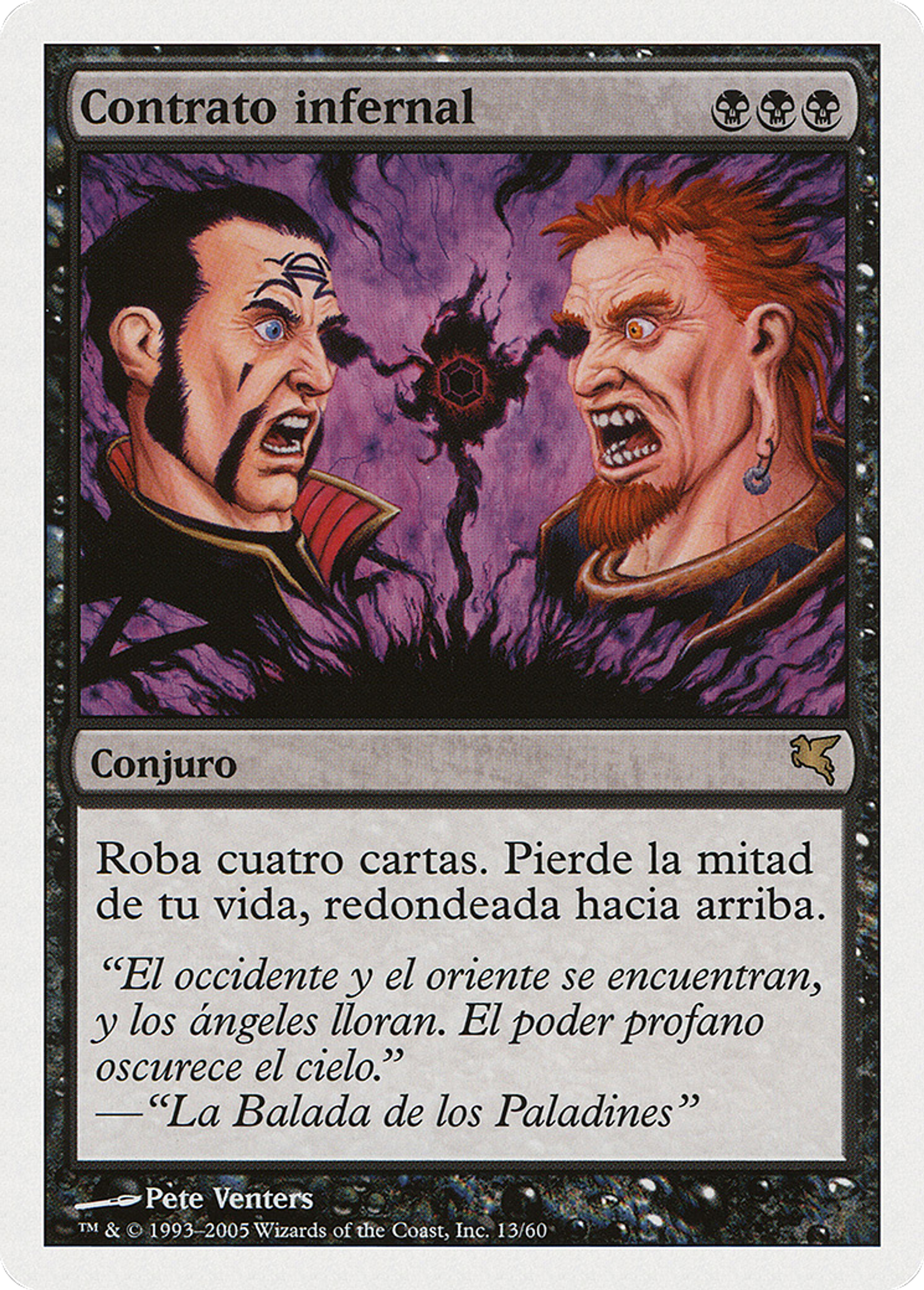 Infernal Contract — Salvat 2005 — Magic: The Gathering