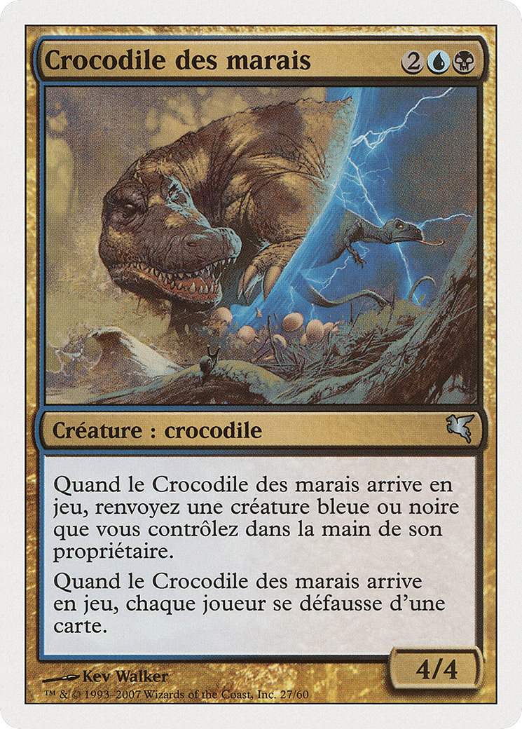 Crocodile des marais — Salvat 2005 — Magic: The Gathering