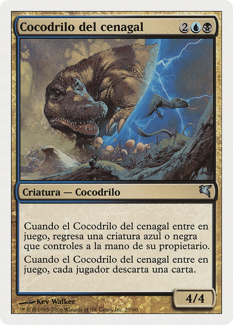Marsh Crocodile — Salvat 2005 — Magic: The Gathering