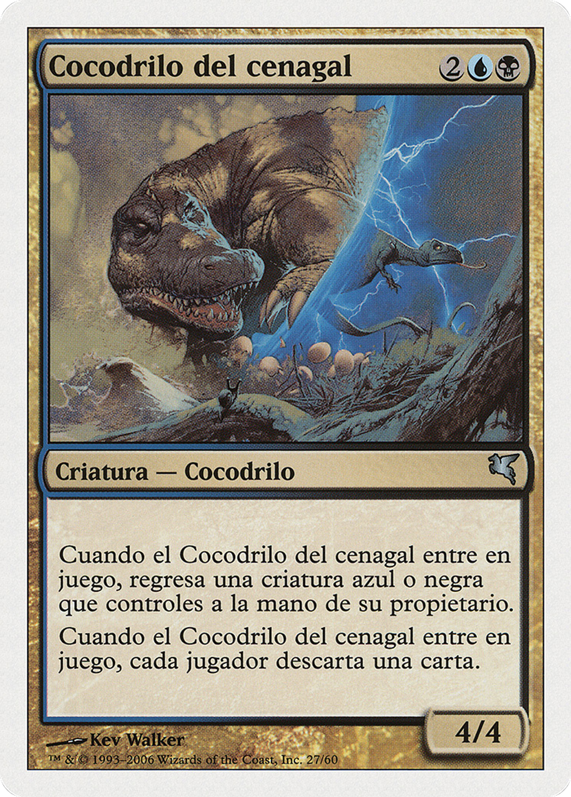 Crocodile des marais — Salvat 2005 — Magic: The Gathering