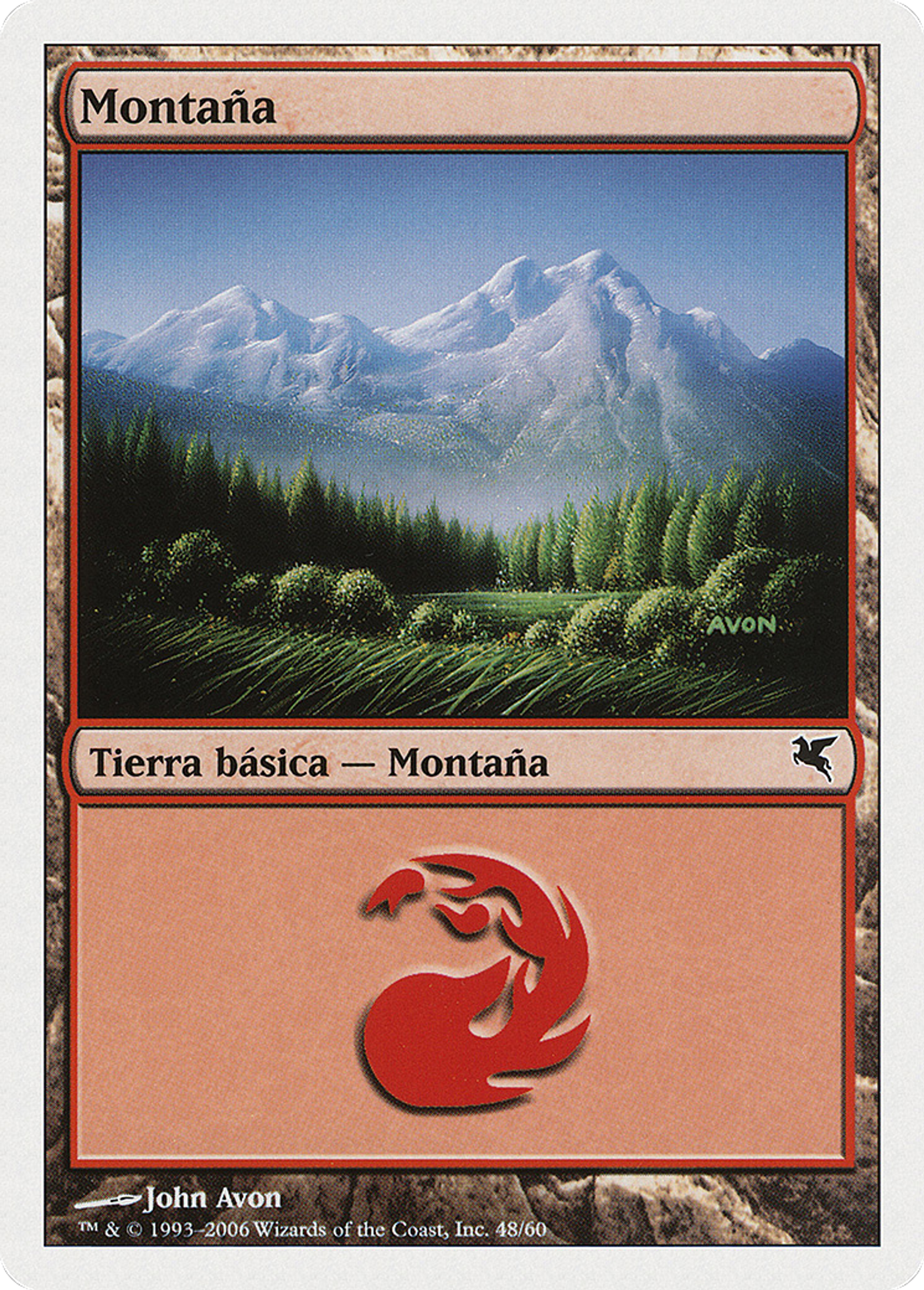 Montagne — Salvat 2005 — Magic: The Gathering