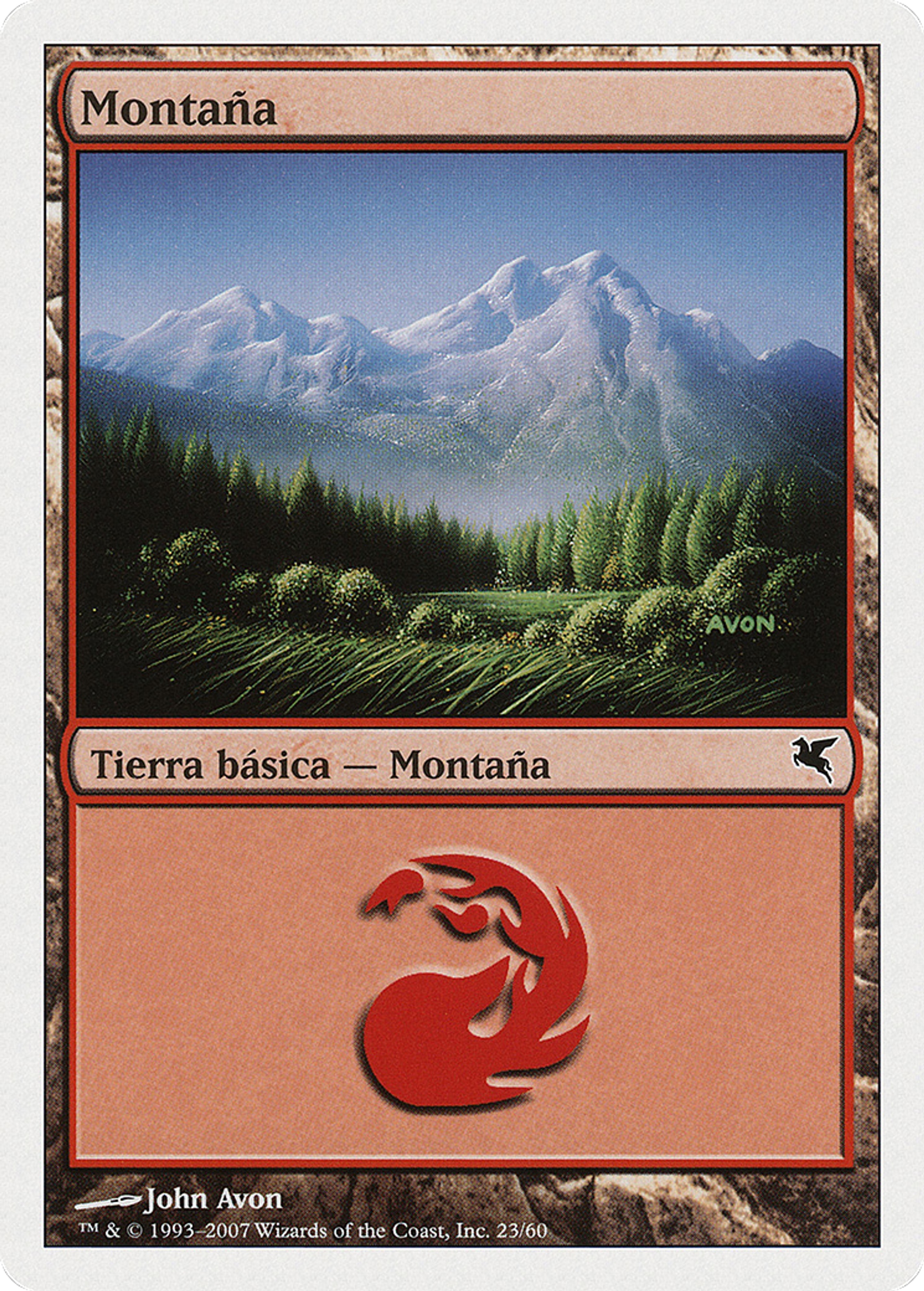 Montagne — Salvat 2005 — Magic: The Gathering