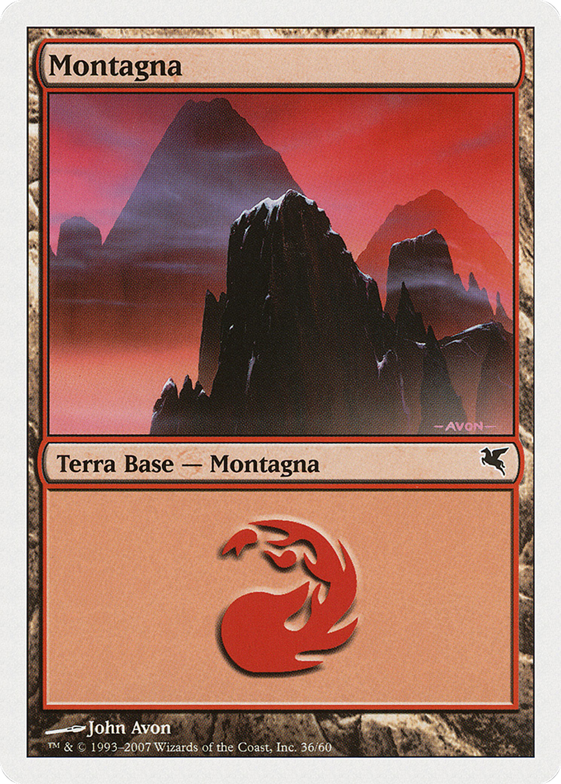 Montagne — Salvat 2005 — Magic: The Gathering
