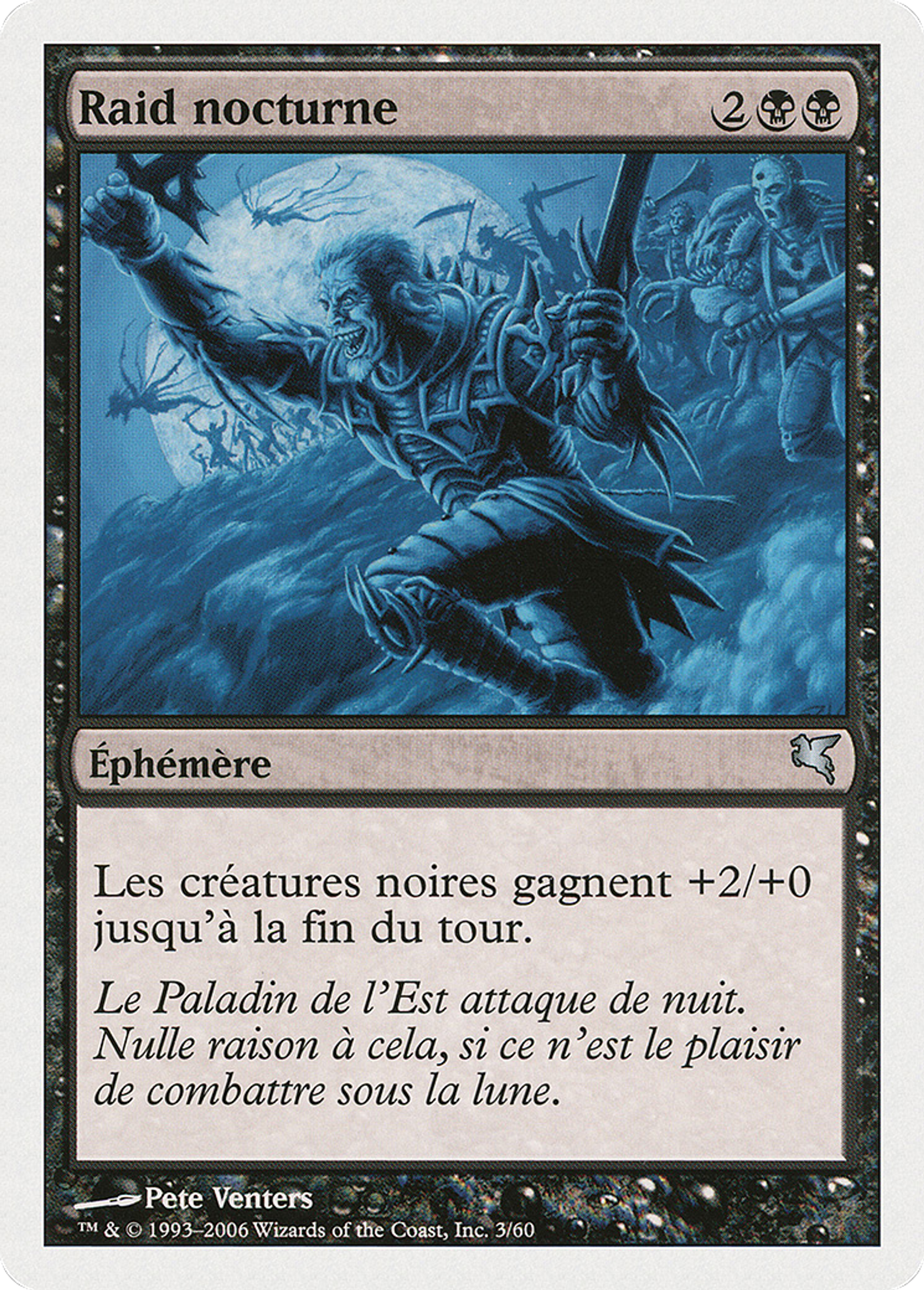 Raid nocturne — Salvat 2005 — Magic: The Gathering