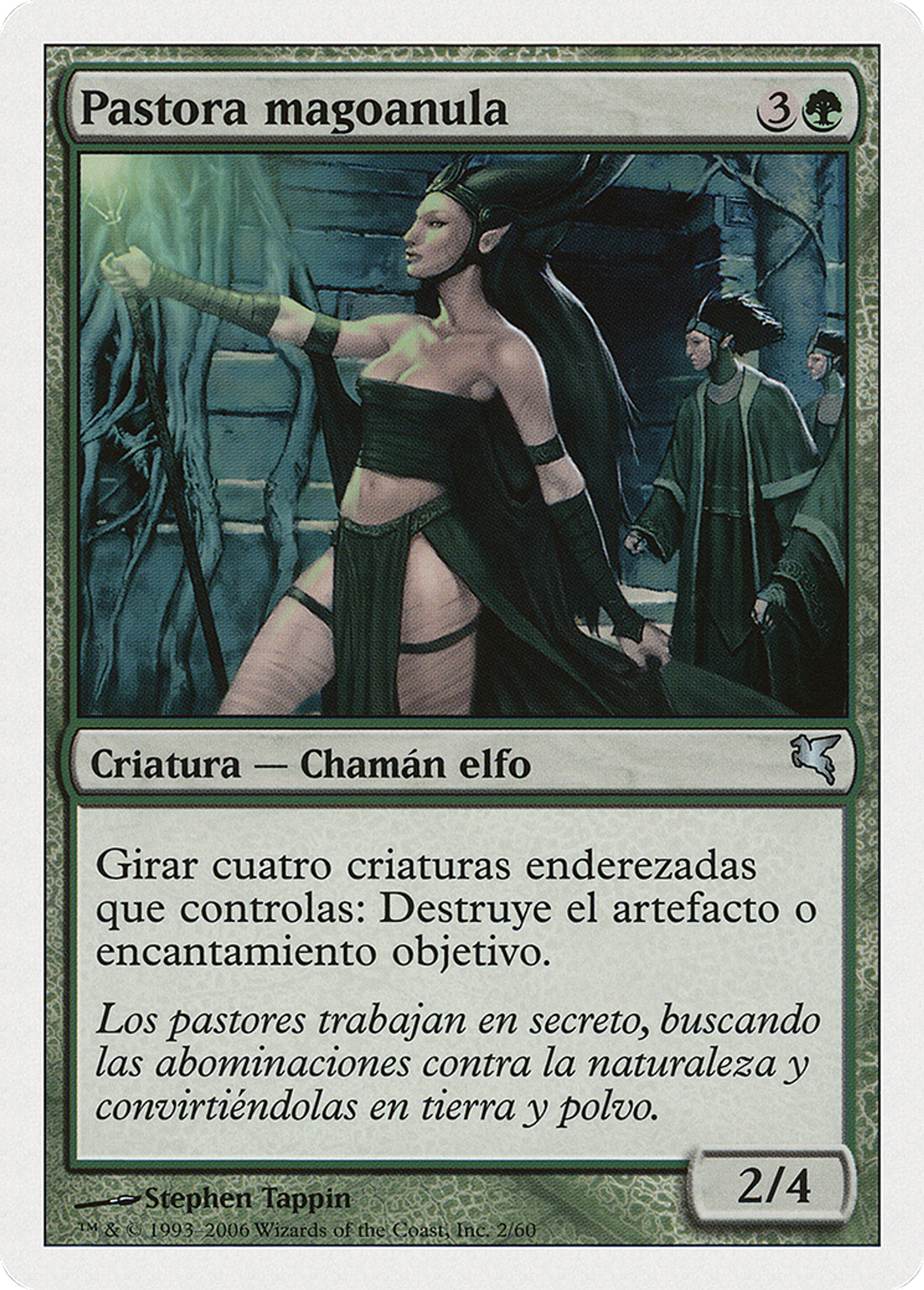 Bergère annulmage — Salvat 2005 — Magic: The Gathering