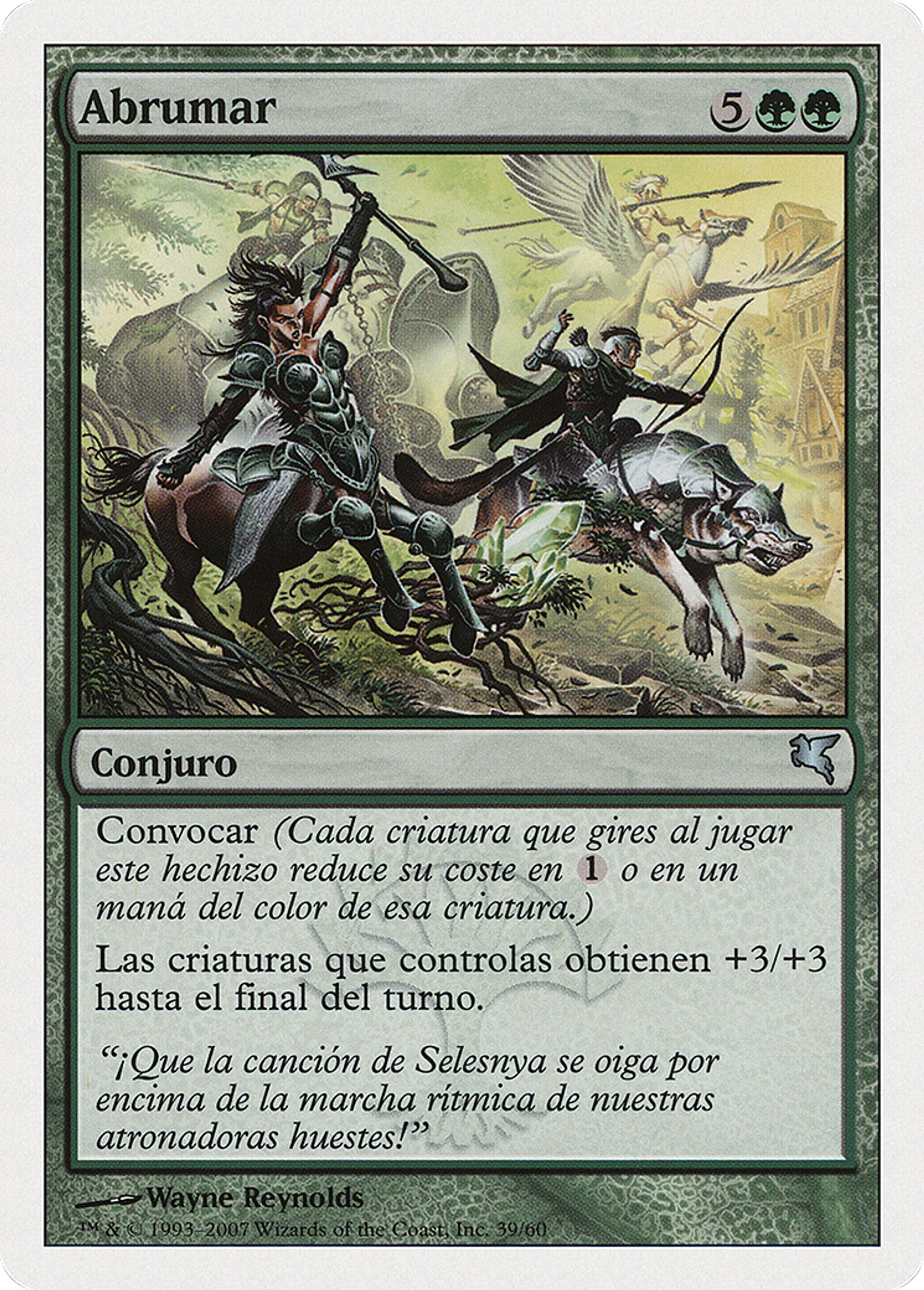 Débordement — Salvat 2005 — Magic: The Gathering