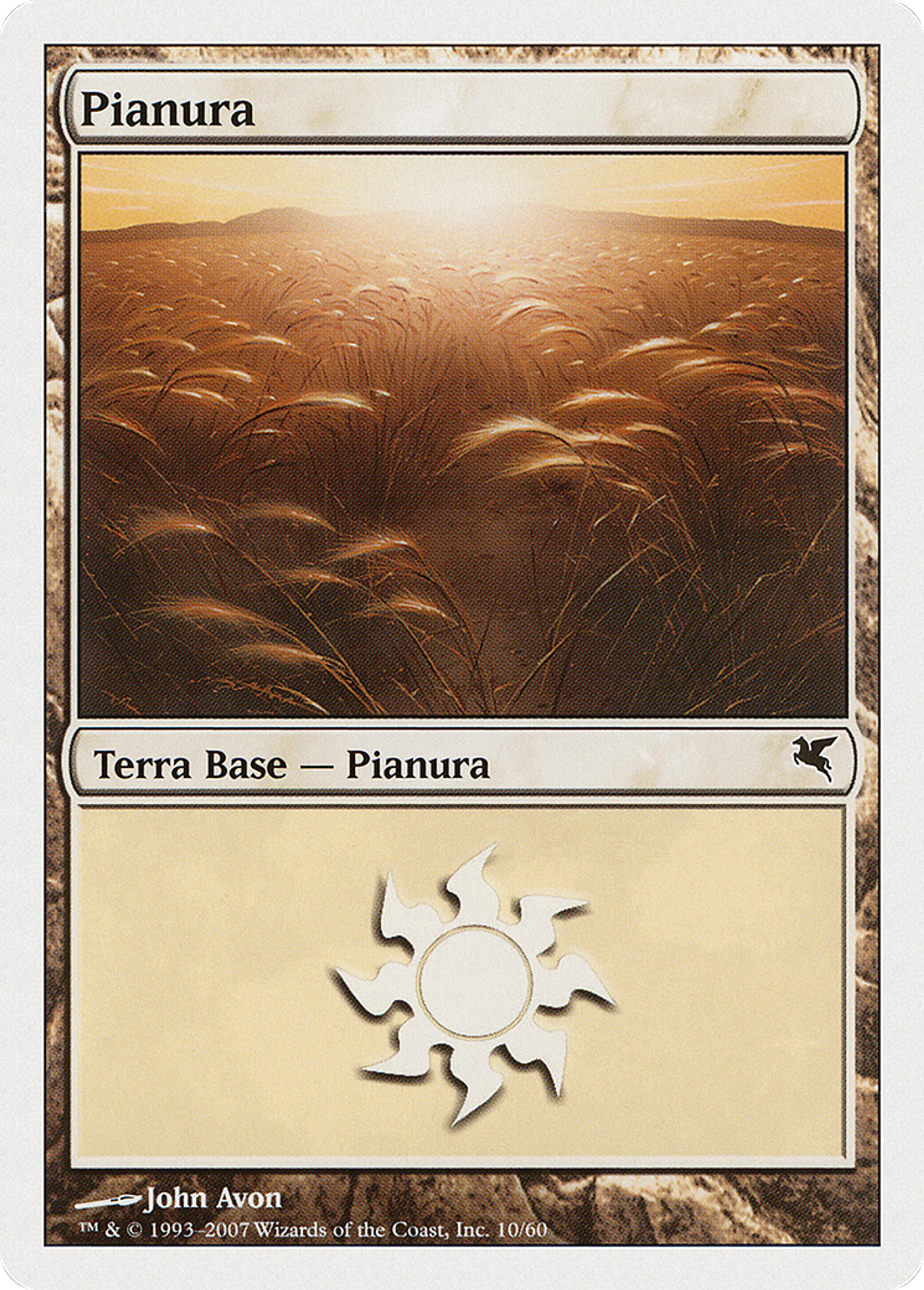 Plains — Salvat 2005 — Magic: The Gathering