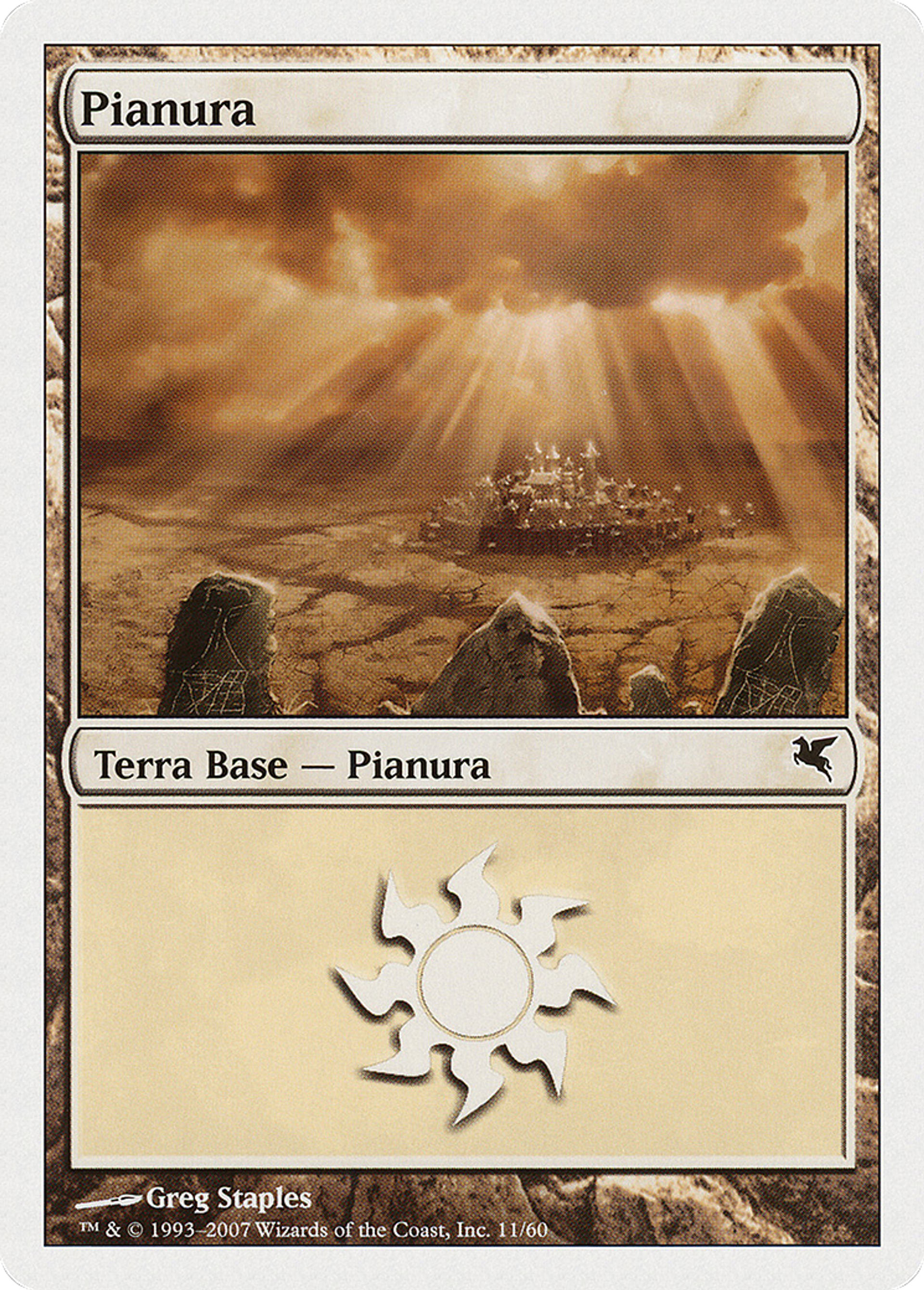 Plains — Salvat 2005 — Magic: The Gathering