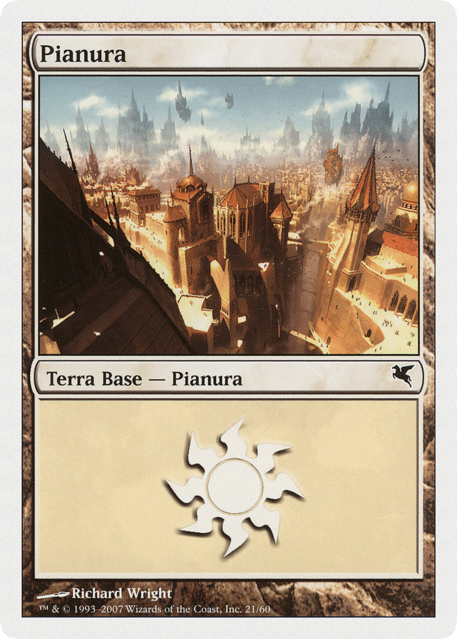 Plains — Salvat 2005 — Magic: The Gathering