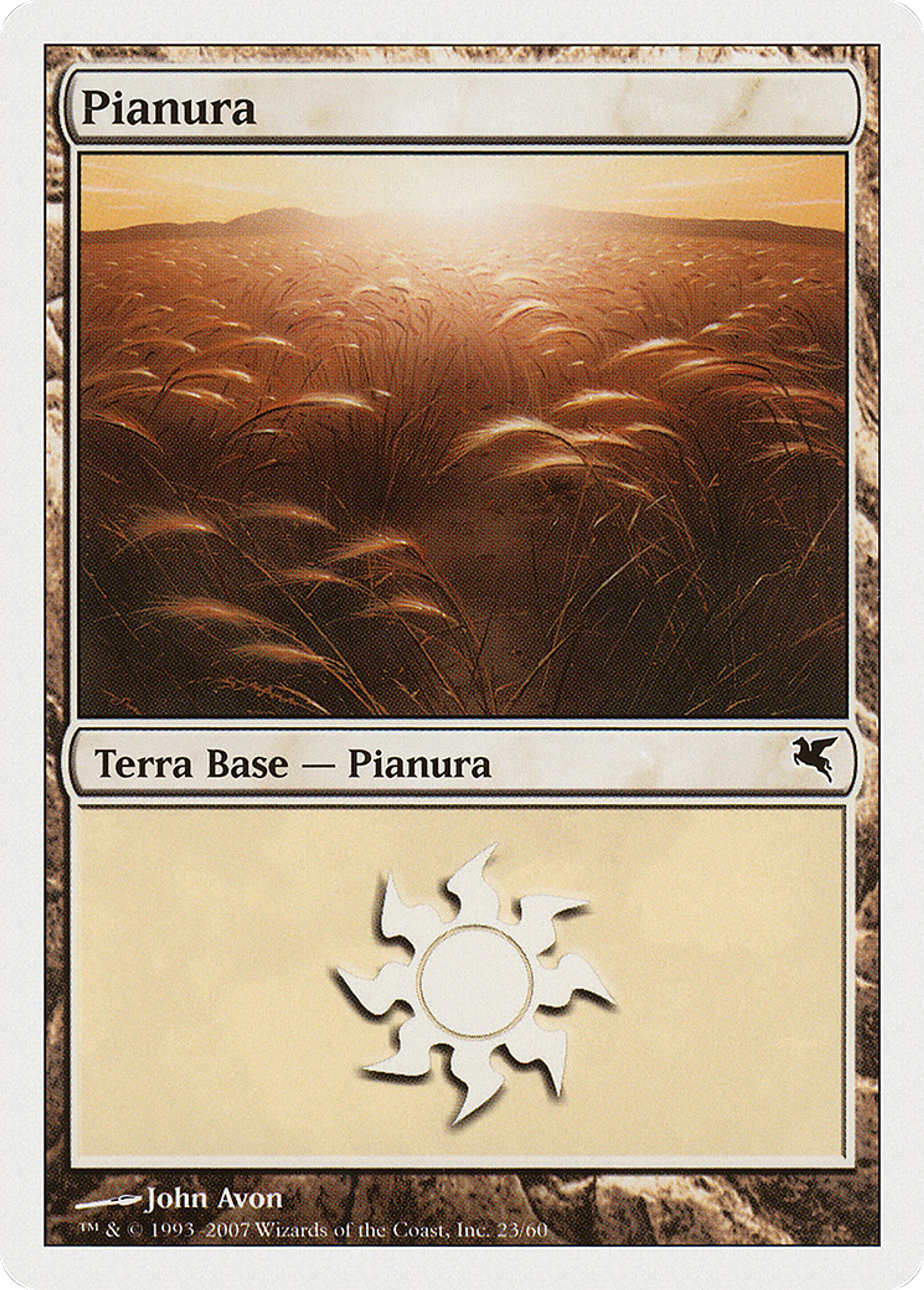 Plains — Salvat 2005 — Magic: The Gathering