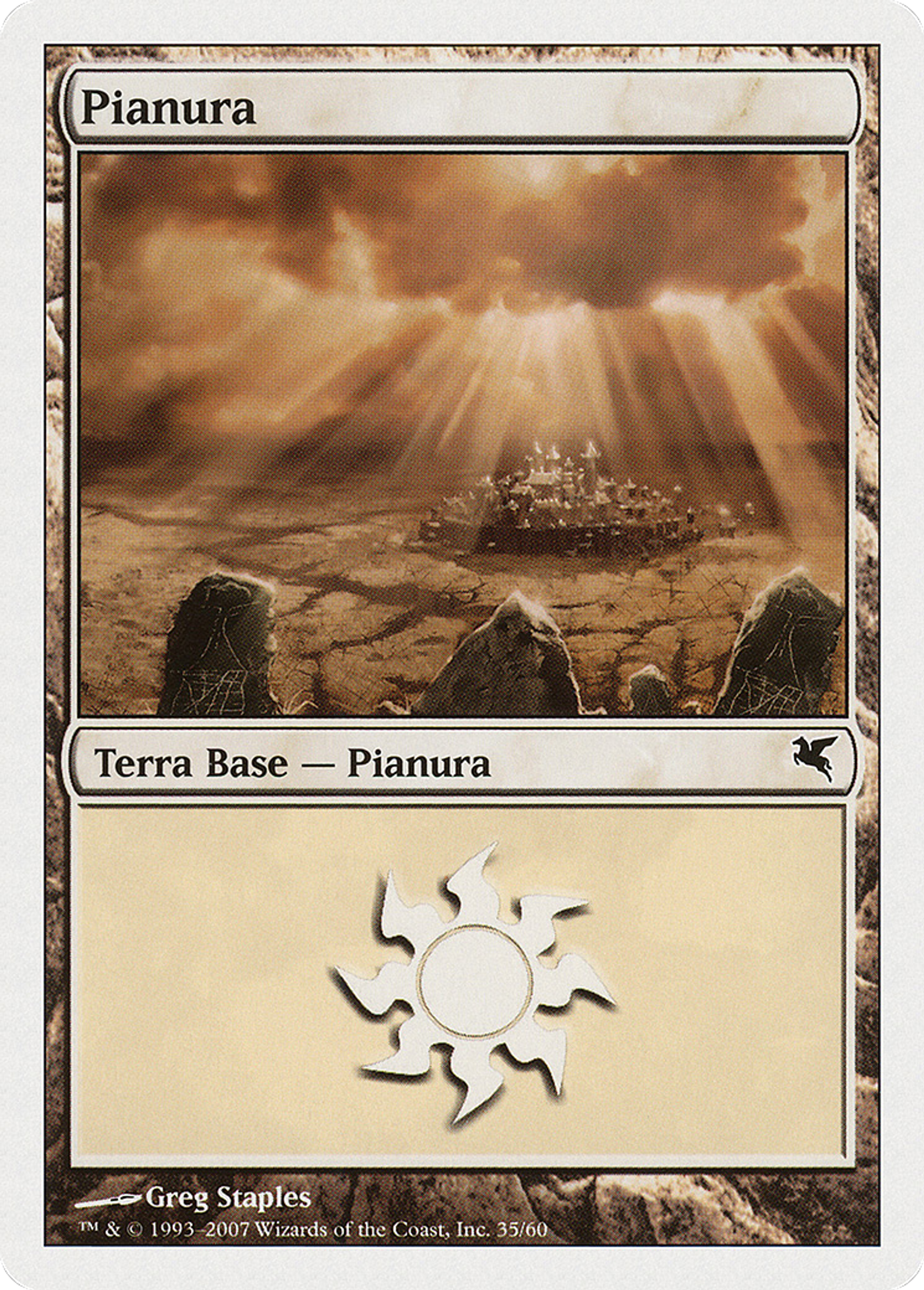 Plains — Salvat 2005 — Magic: The Gathering