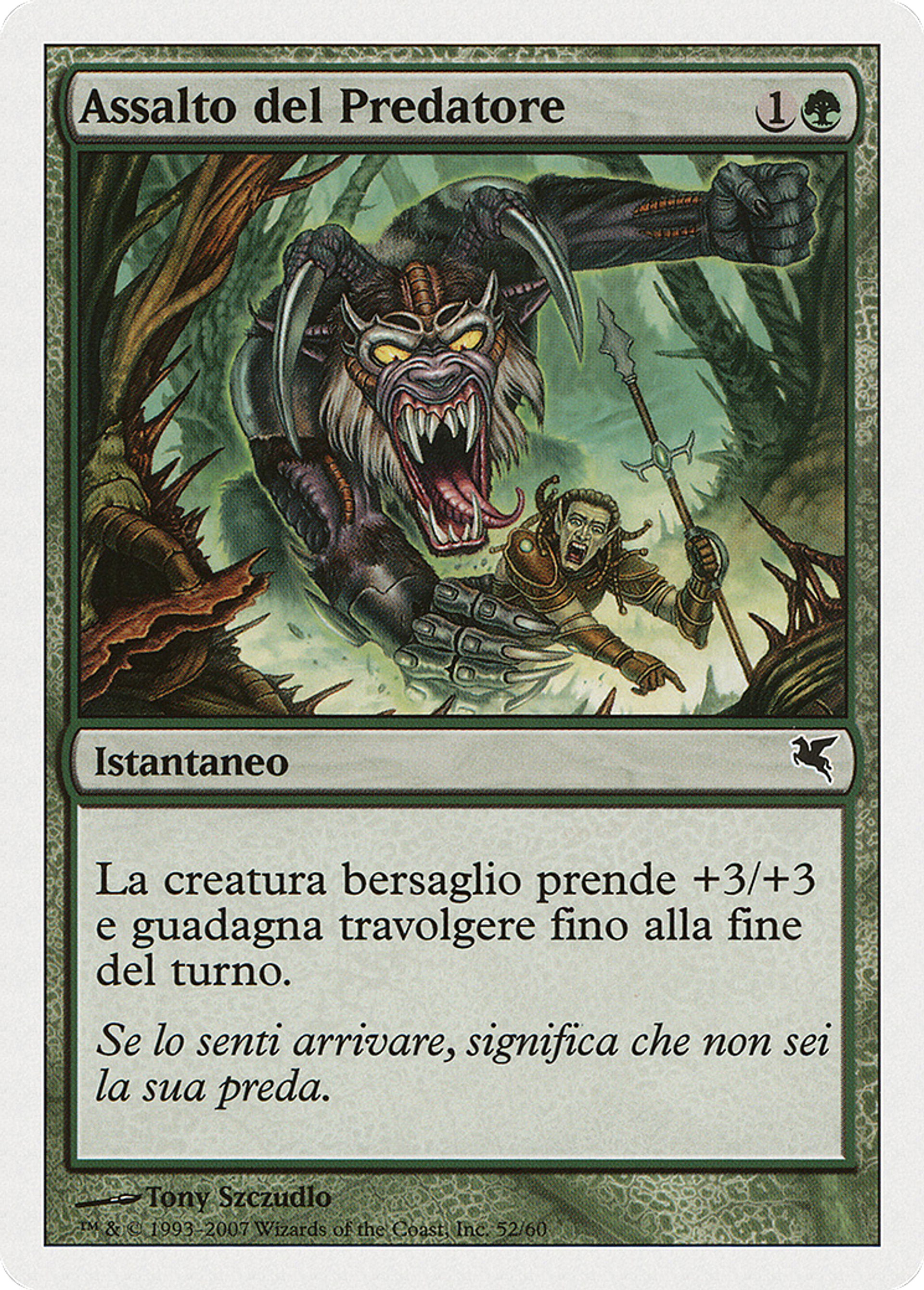 Frappe du prédateur — Salvat 2005 — Magic: The Gathering