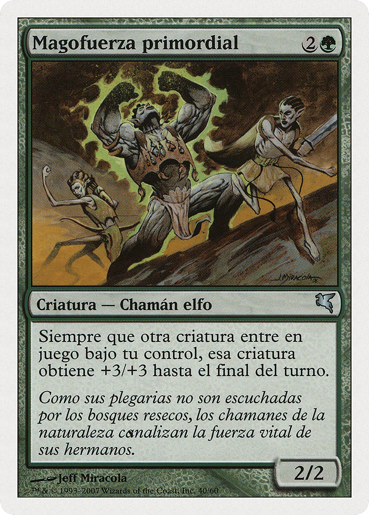 Primal Forcemage — Salvat 2005 — Magic: The Gathering