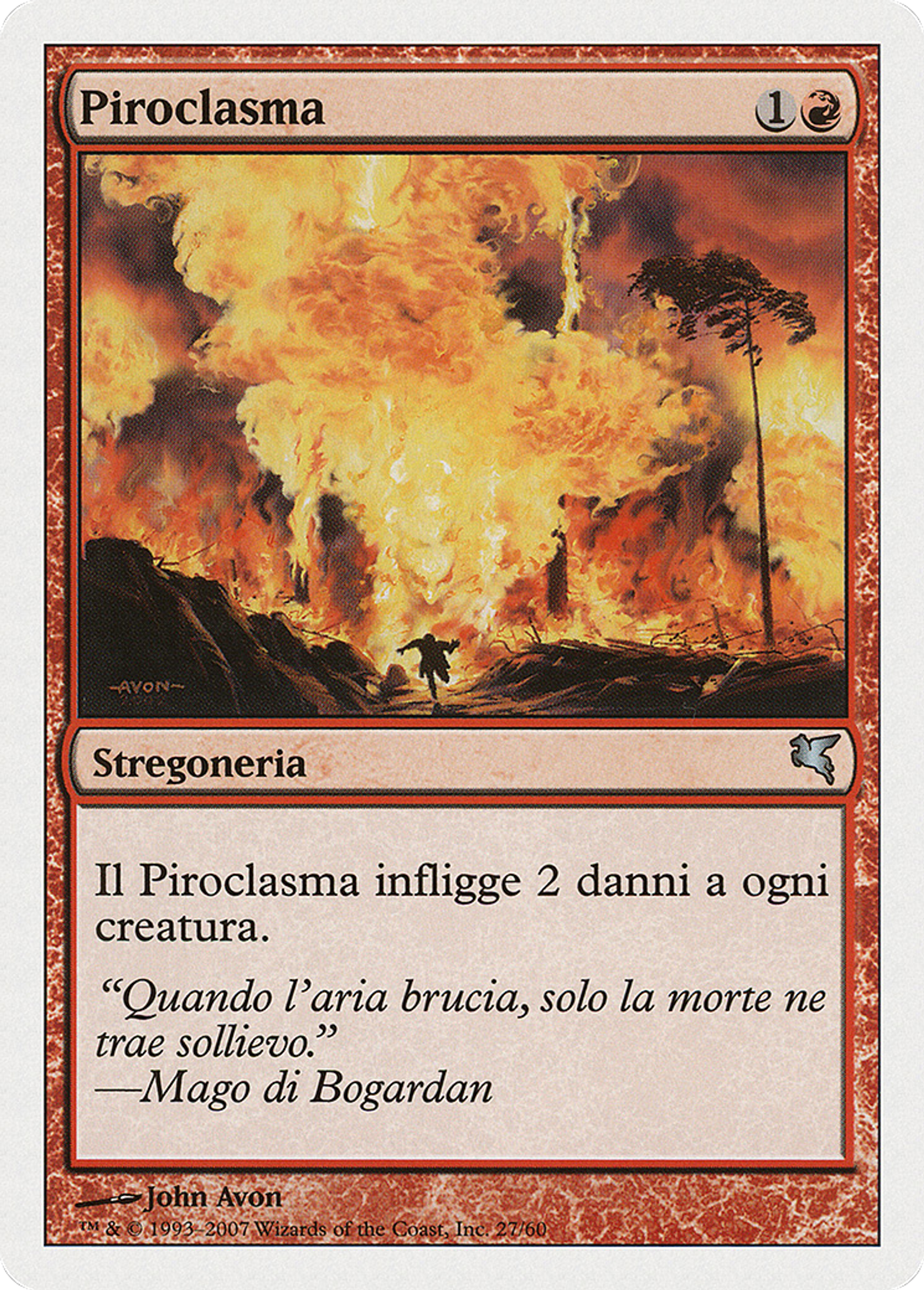 Pyroclasme — Salvat 2005 — Magic: The Gathering