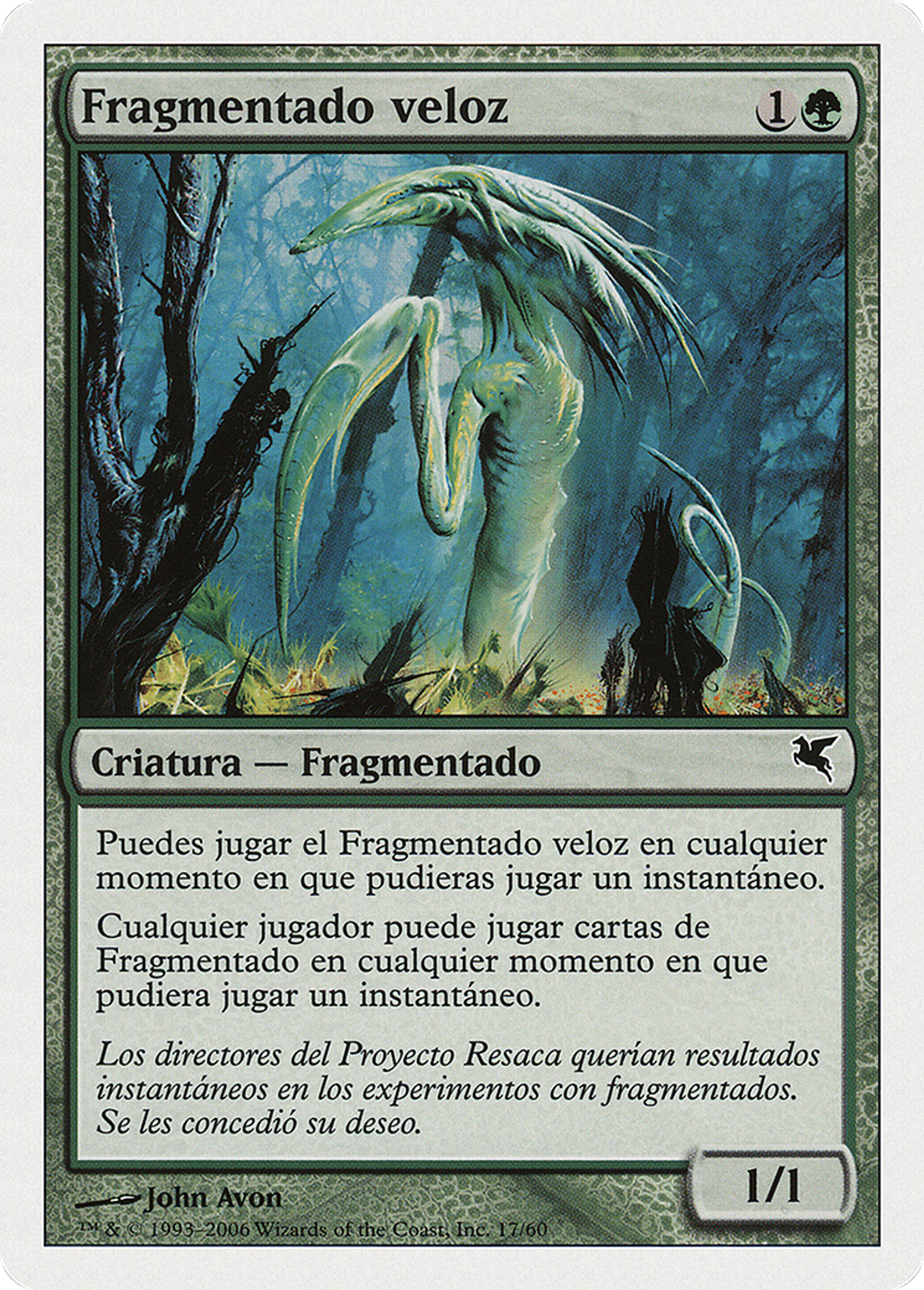 Slivoïde rapide — Salvat 2005 — Magic: The Gathering