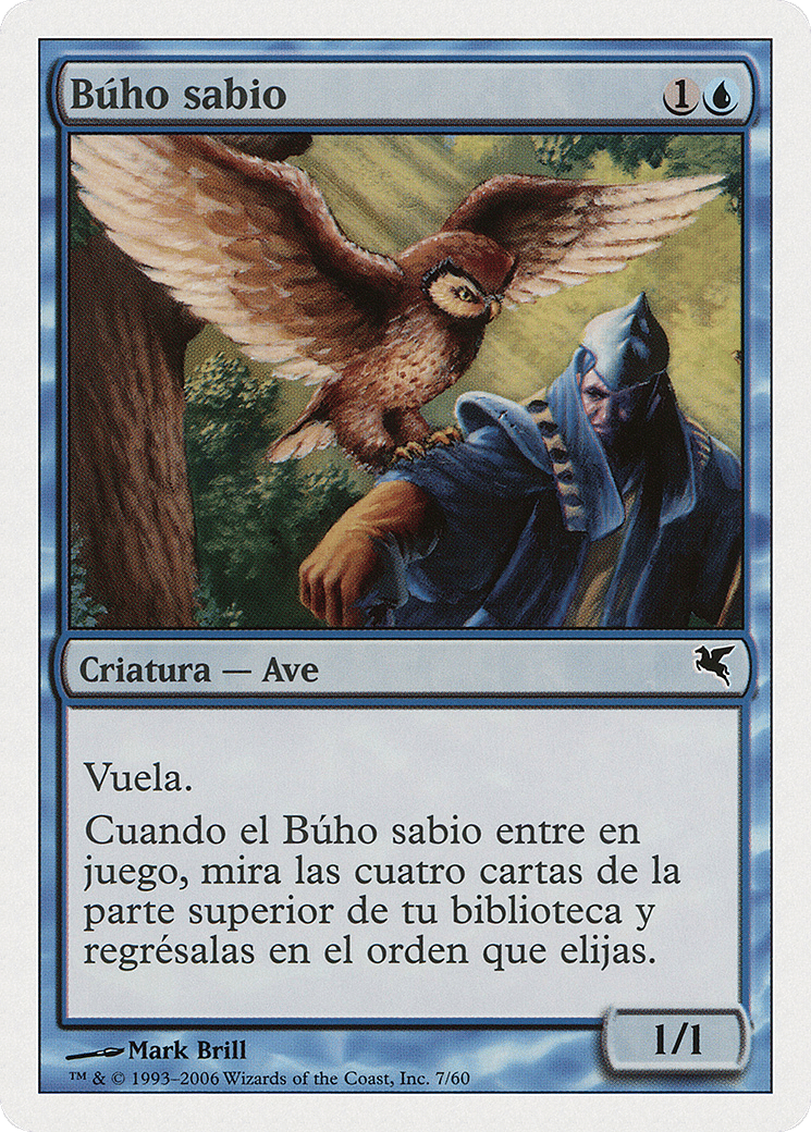 Sage Owl — Salvat 2005 — Magic: The Gathering