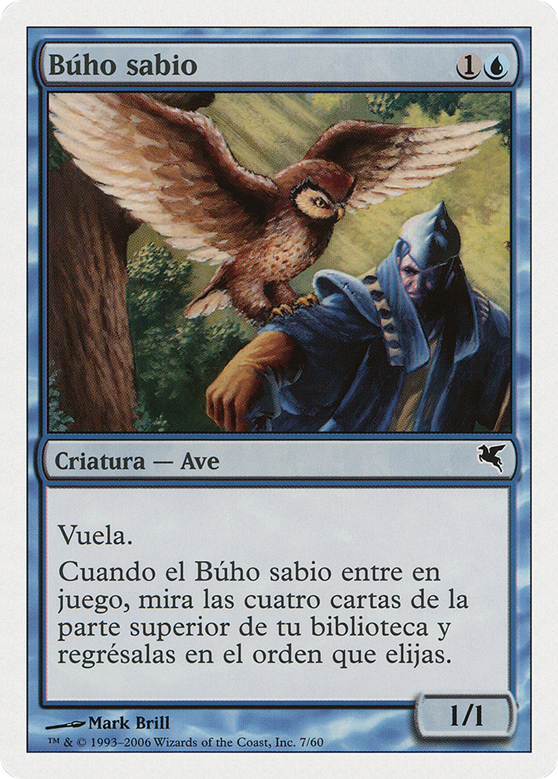 Hibou savant — Salvat 2005 — Magic: The Gathering