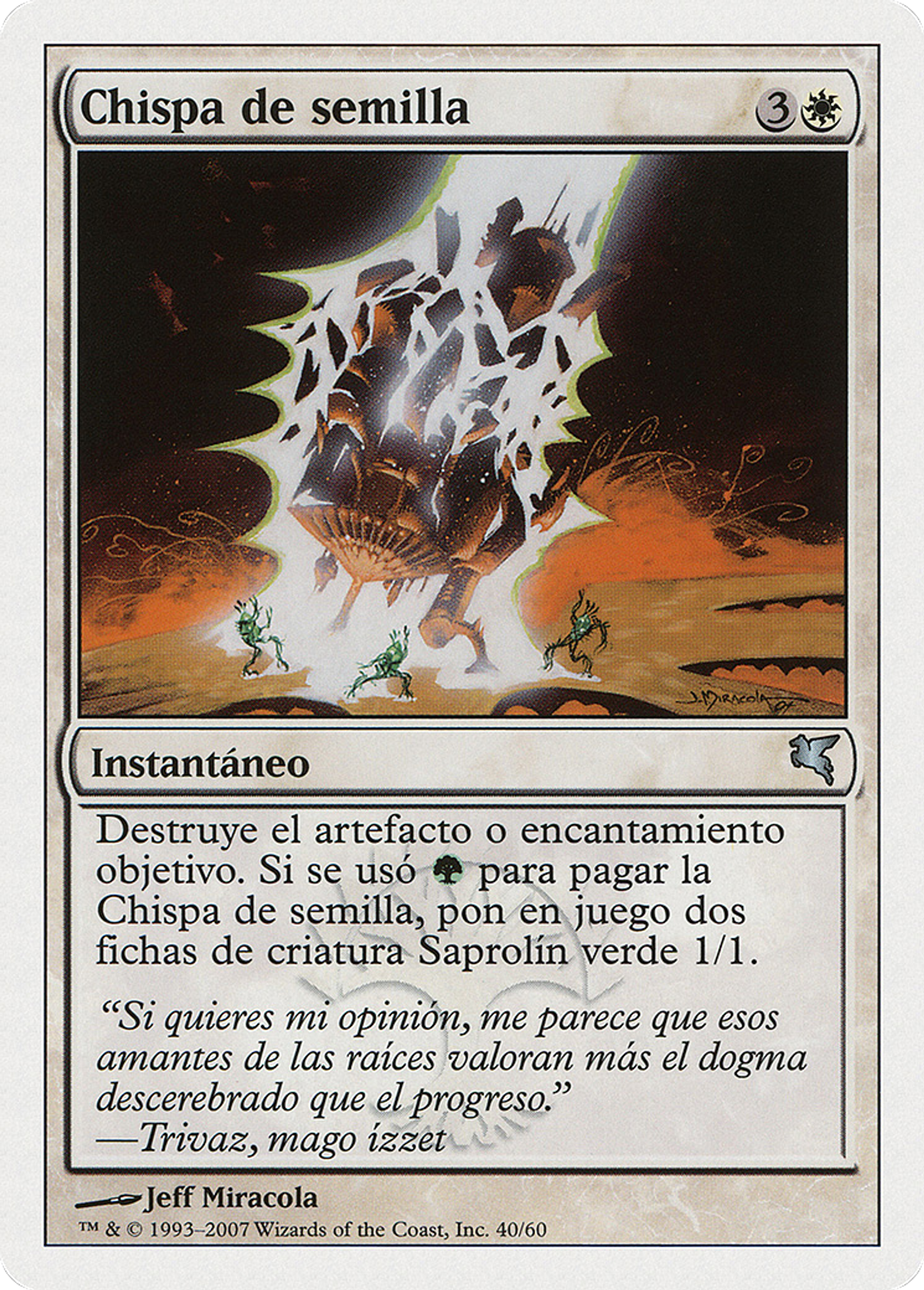 Graine d'étincelle — Salvat 2005 — Magic: The Gathering