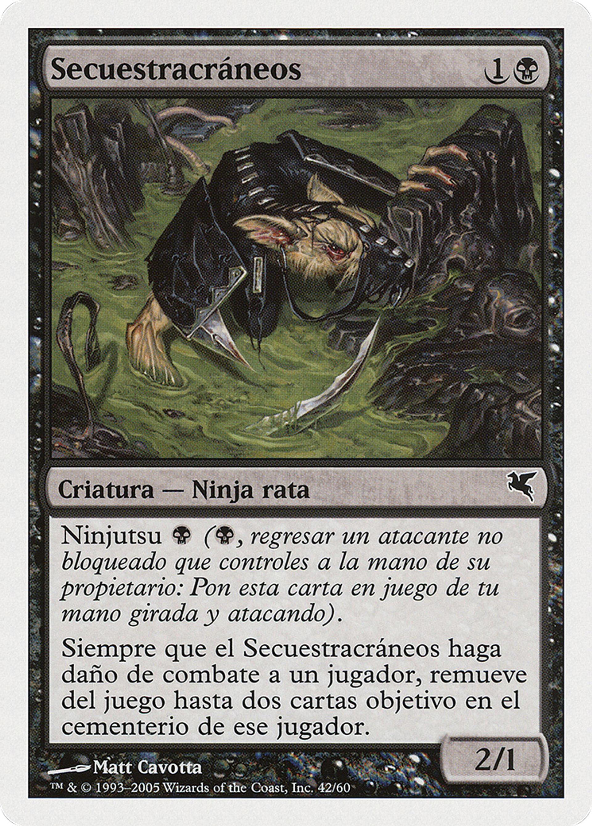 Profanateur de crâne — Salvat 2005 — Magic: The Gathering