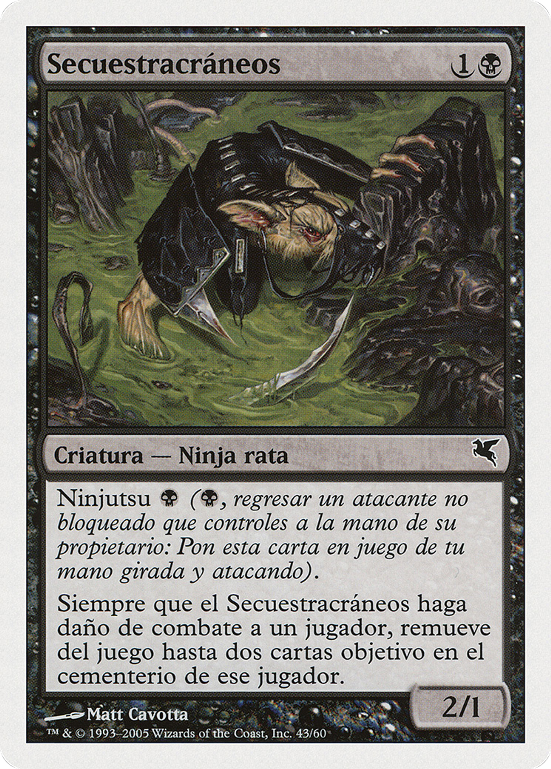Profanateur de crâne — Salvat 2005 — Magic: The Gathering