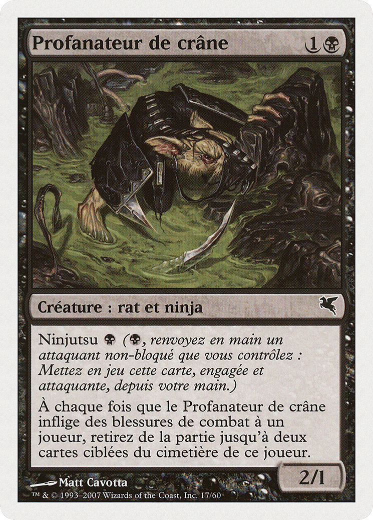 Profanateur de crâne — Salvat 2005 — Magic: The Gathering