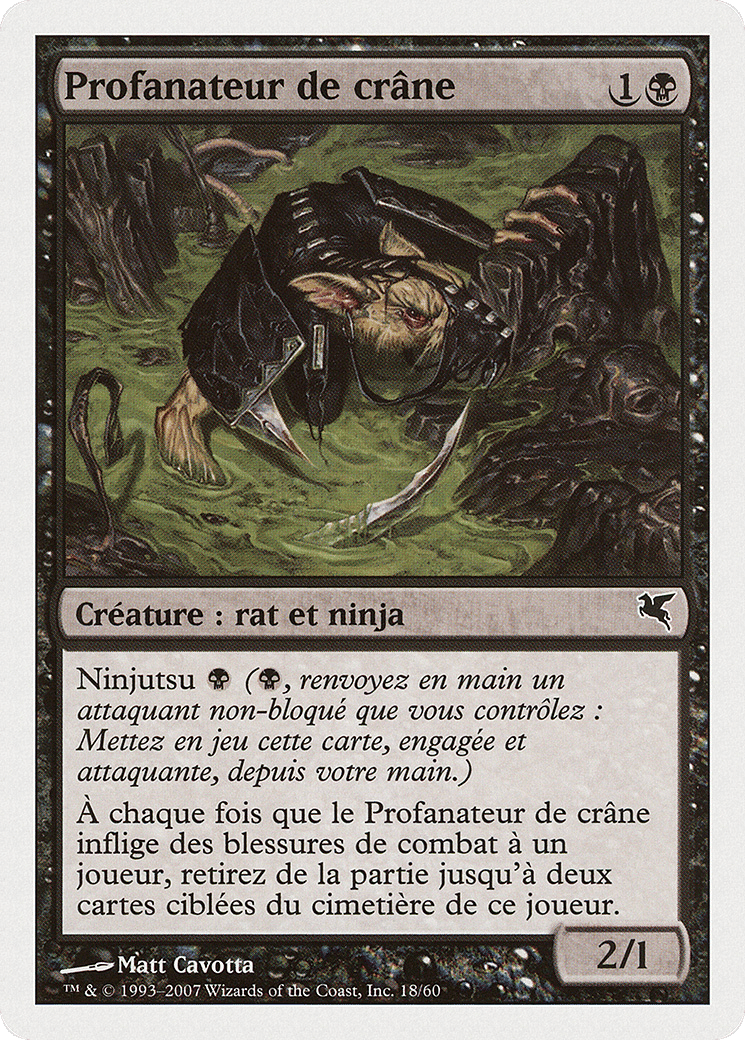 Profanateur de crâne — Salvat 2005 — Magic: The Gathering