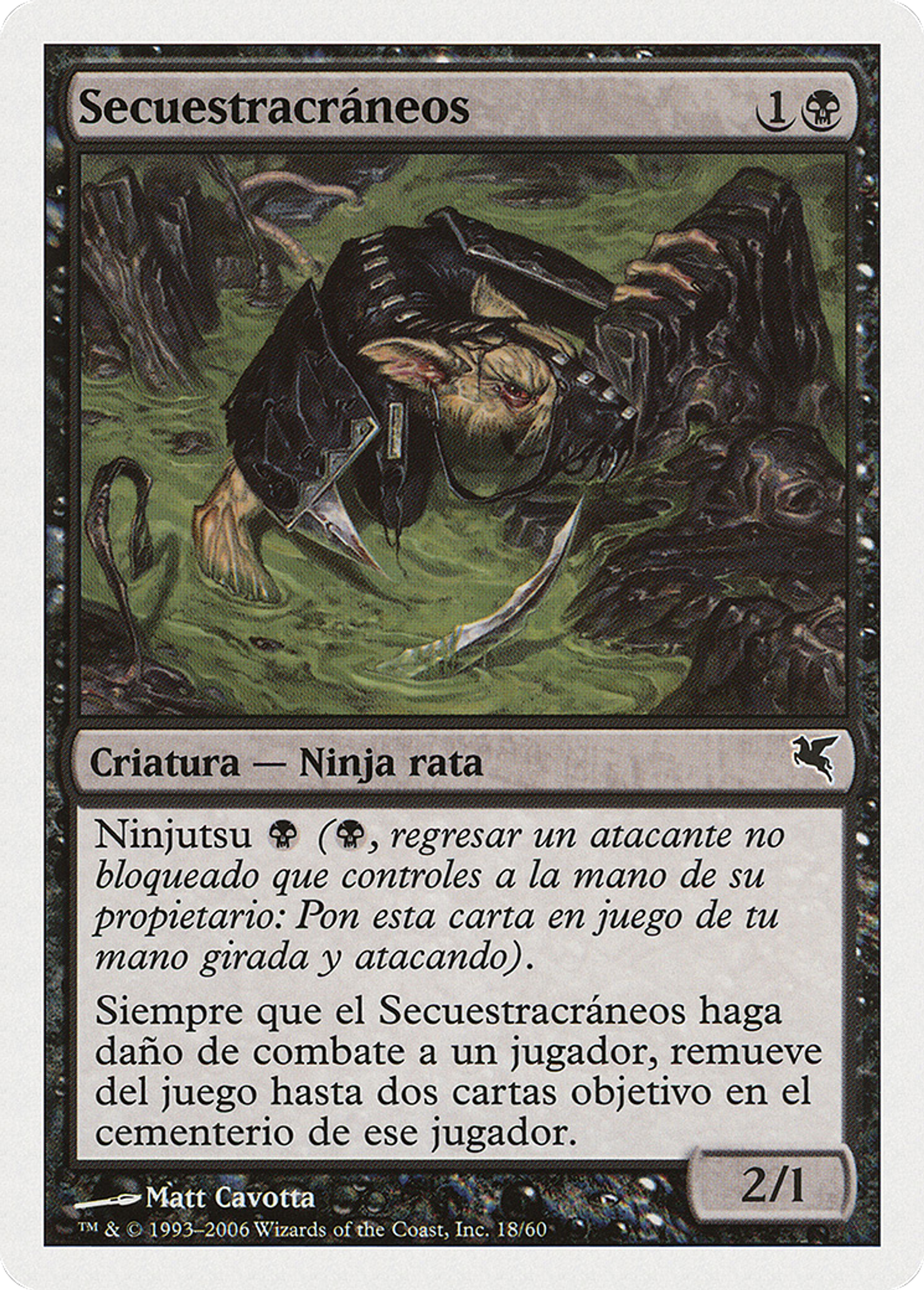 Profanateur de crâne — Salvat 2005 — Magic: The Gathering