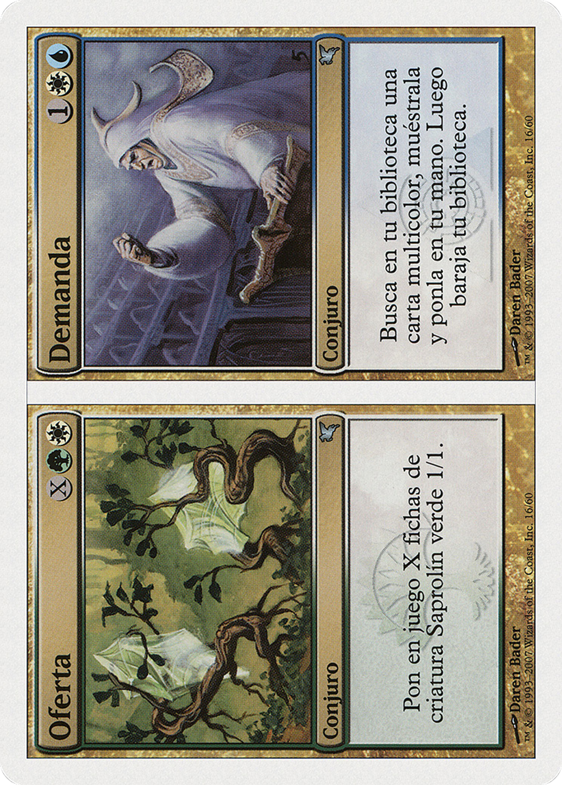 Supply // Demand — Salvat 2005 — Magic: The Gathering