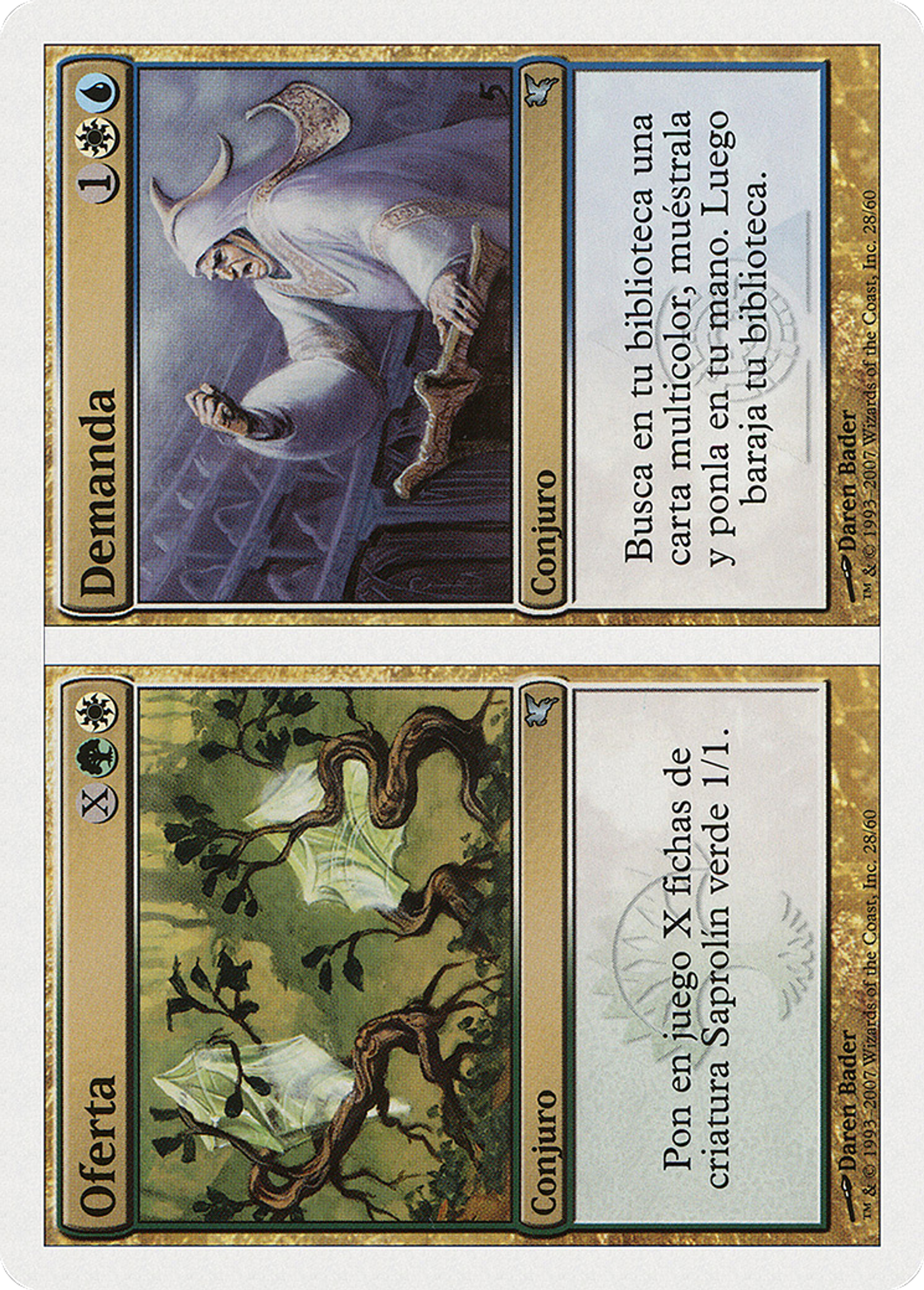 Supply // Demand — Salvat 2005 — Magic: The Gathering