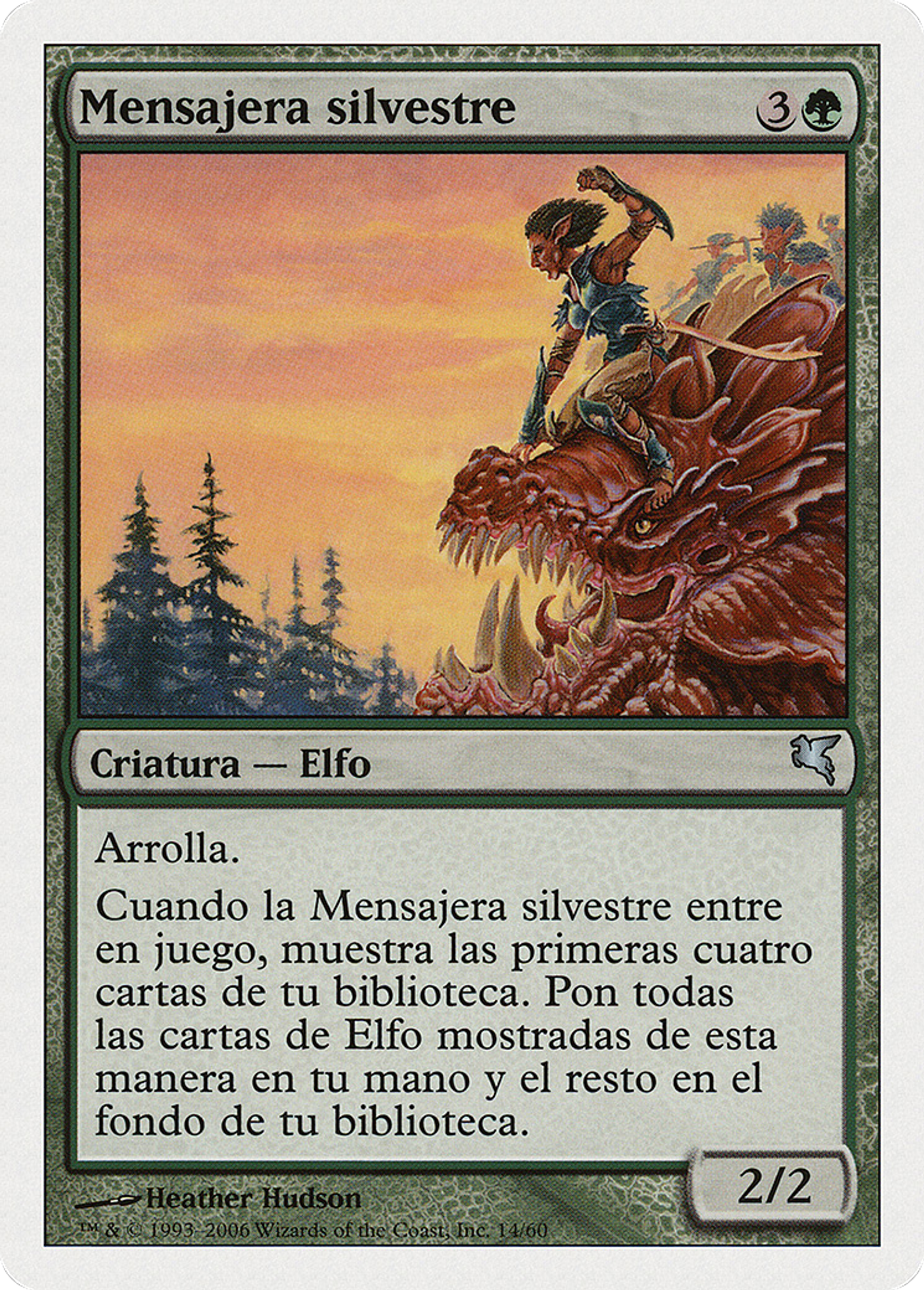 Messager sylvestre — Salvat 2005 — Magic: The Gathering