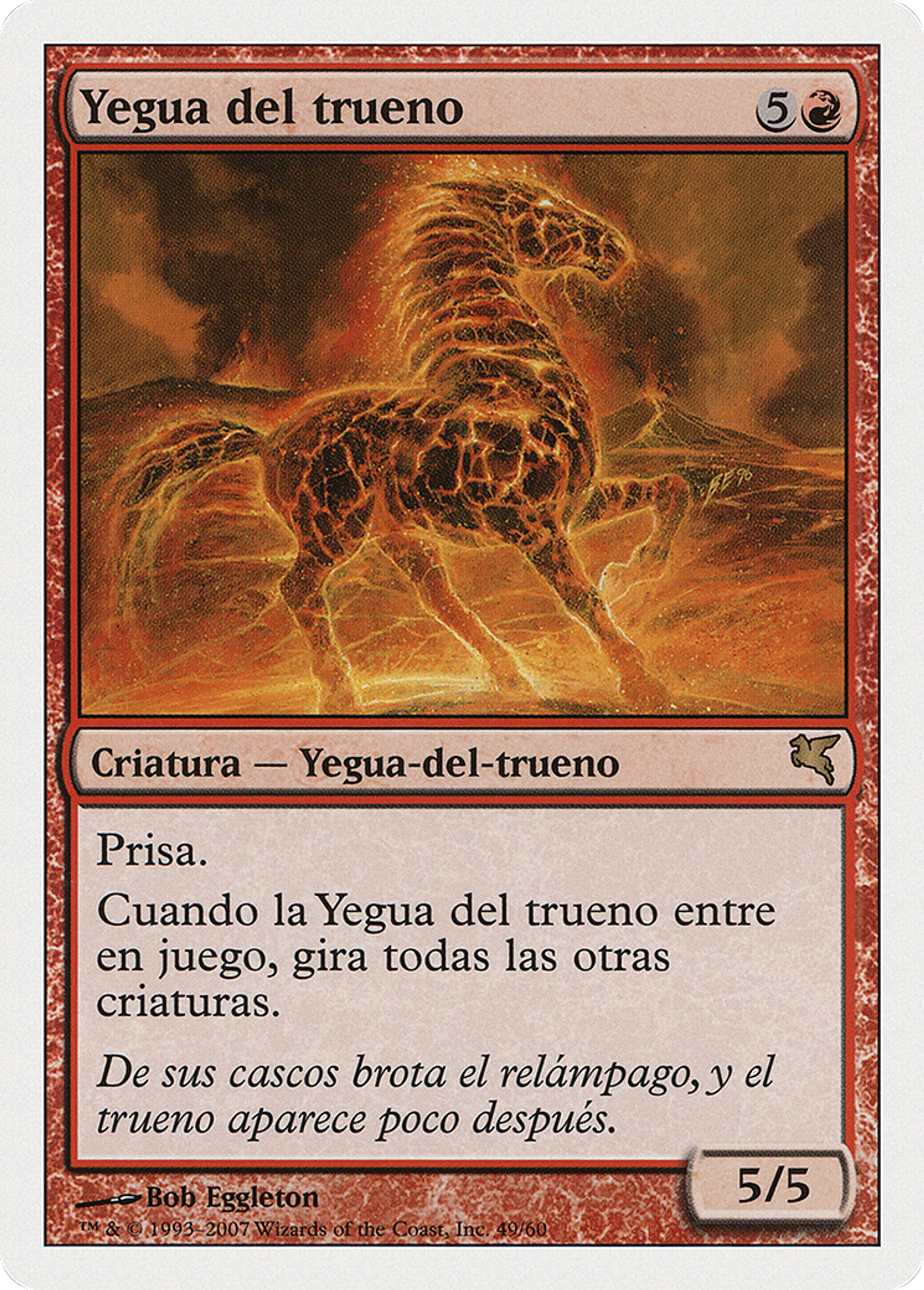 Cheval de foudre — Salvat 2005 — Magic: The Gathering