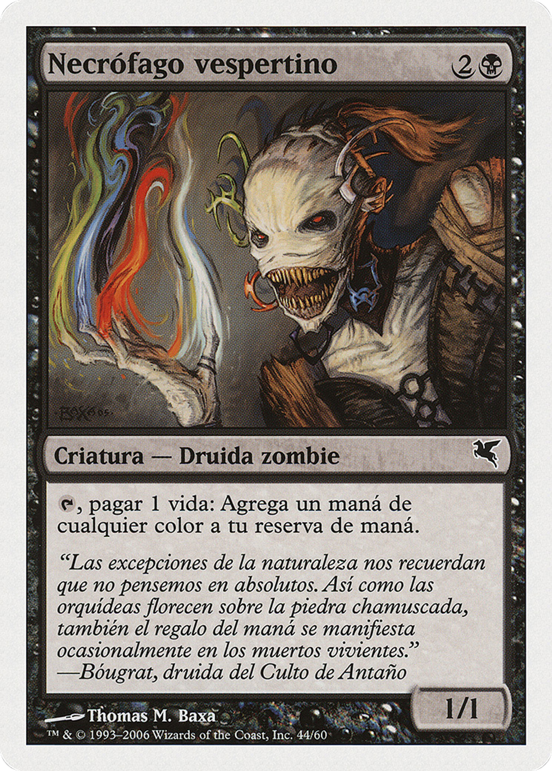 Goule des vêpres — Salvat 2005 — Magic: The Gathering