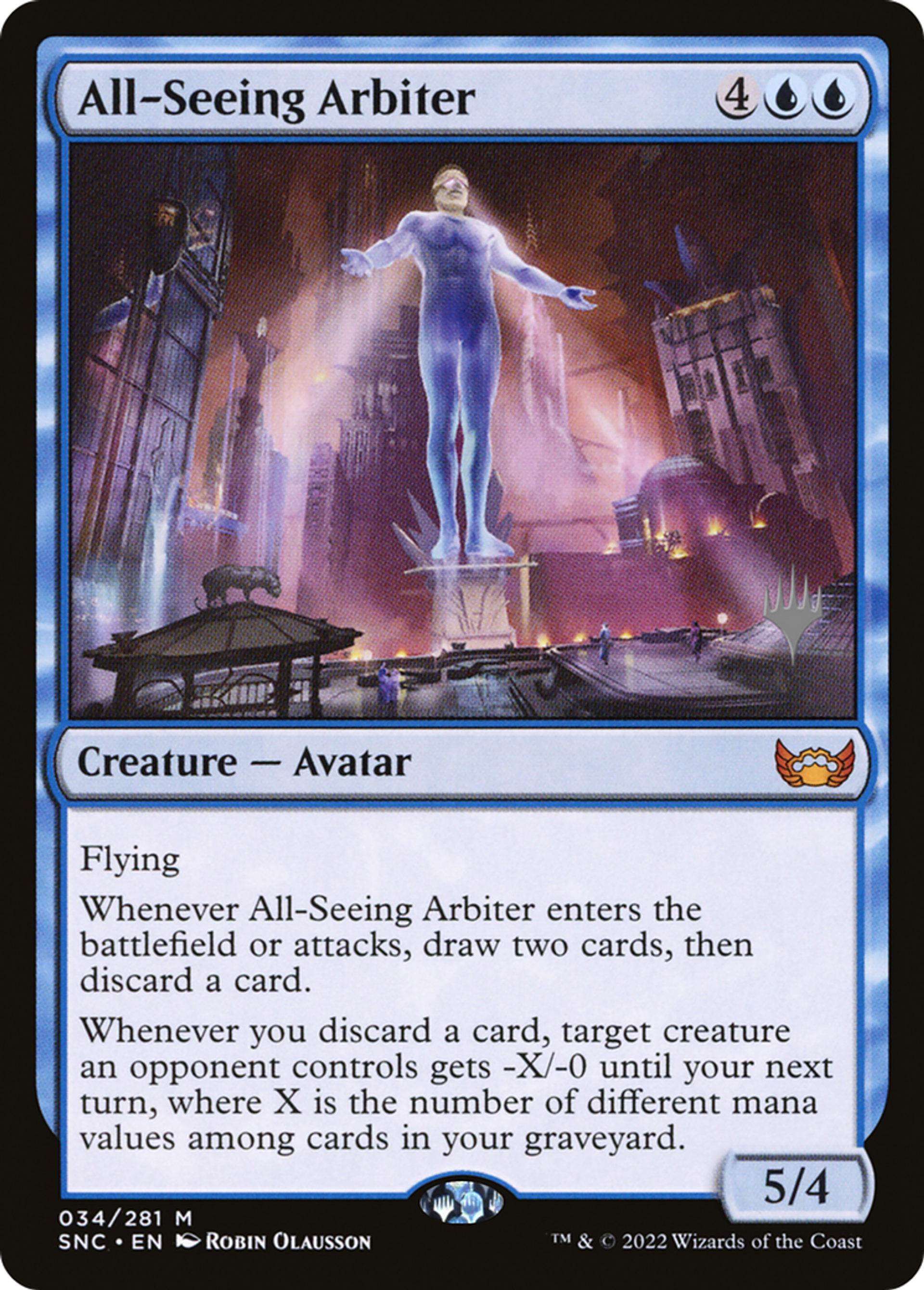 All-Seeing Arbiter — Streets of New Capenna Promos — Magic: The Gathering