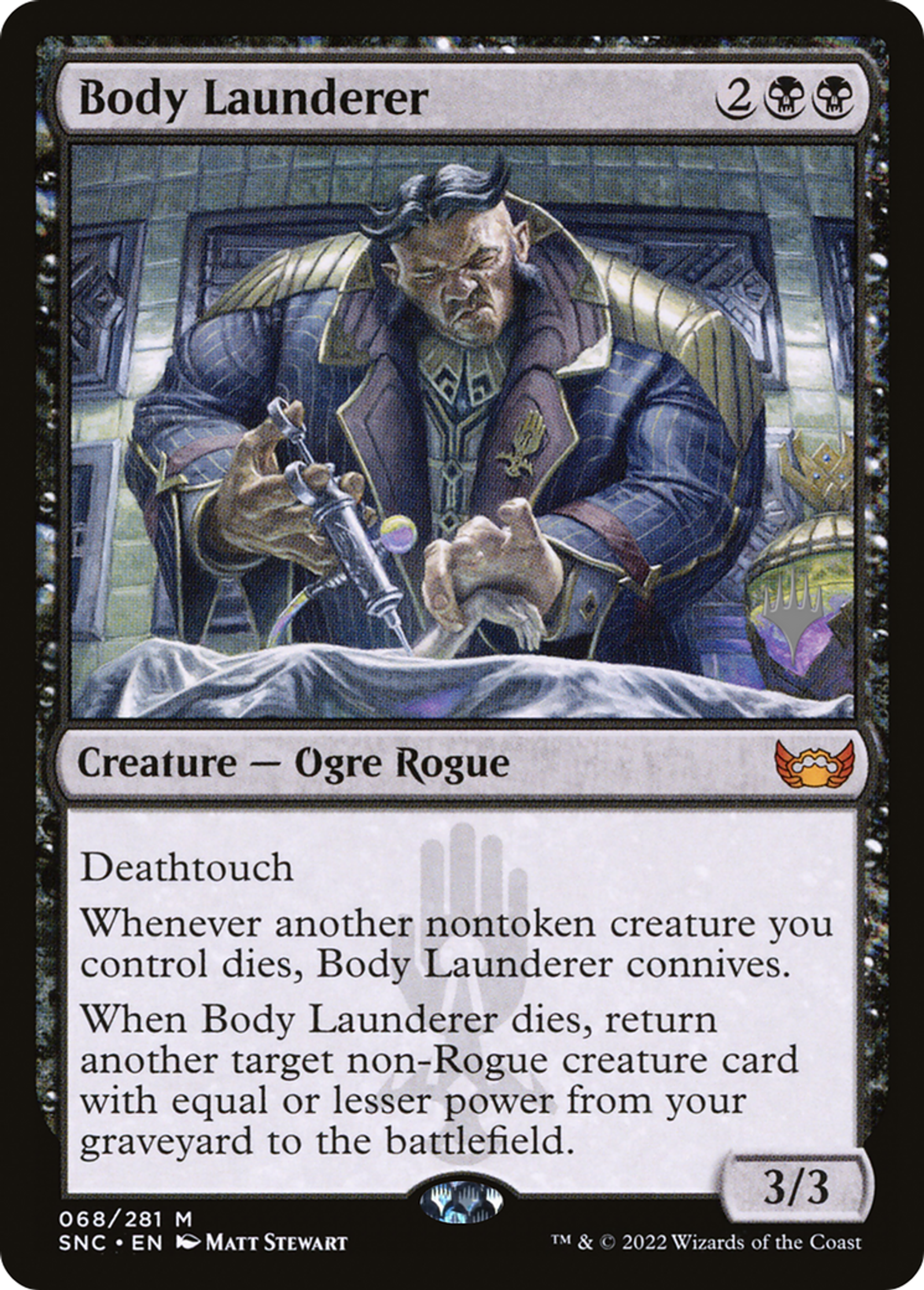 Blanchisseur de cadavres — Streets of New Capenna Promos — Magic: The Gathering