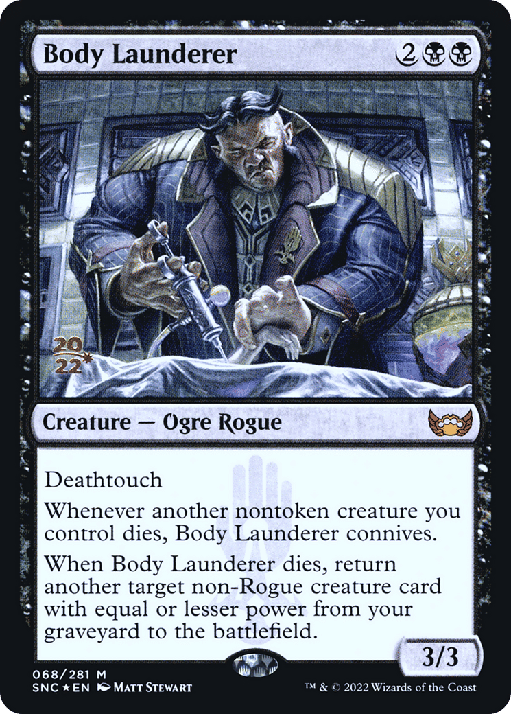 Body Launderer — Streets of New Capenna Promos — Magic: The Gathering