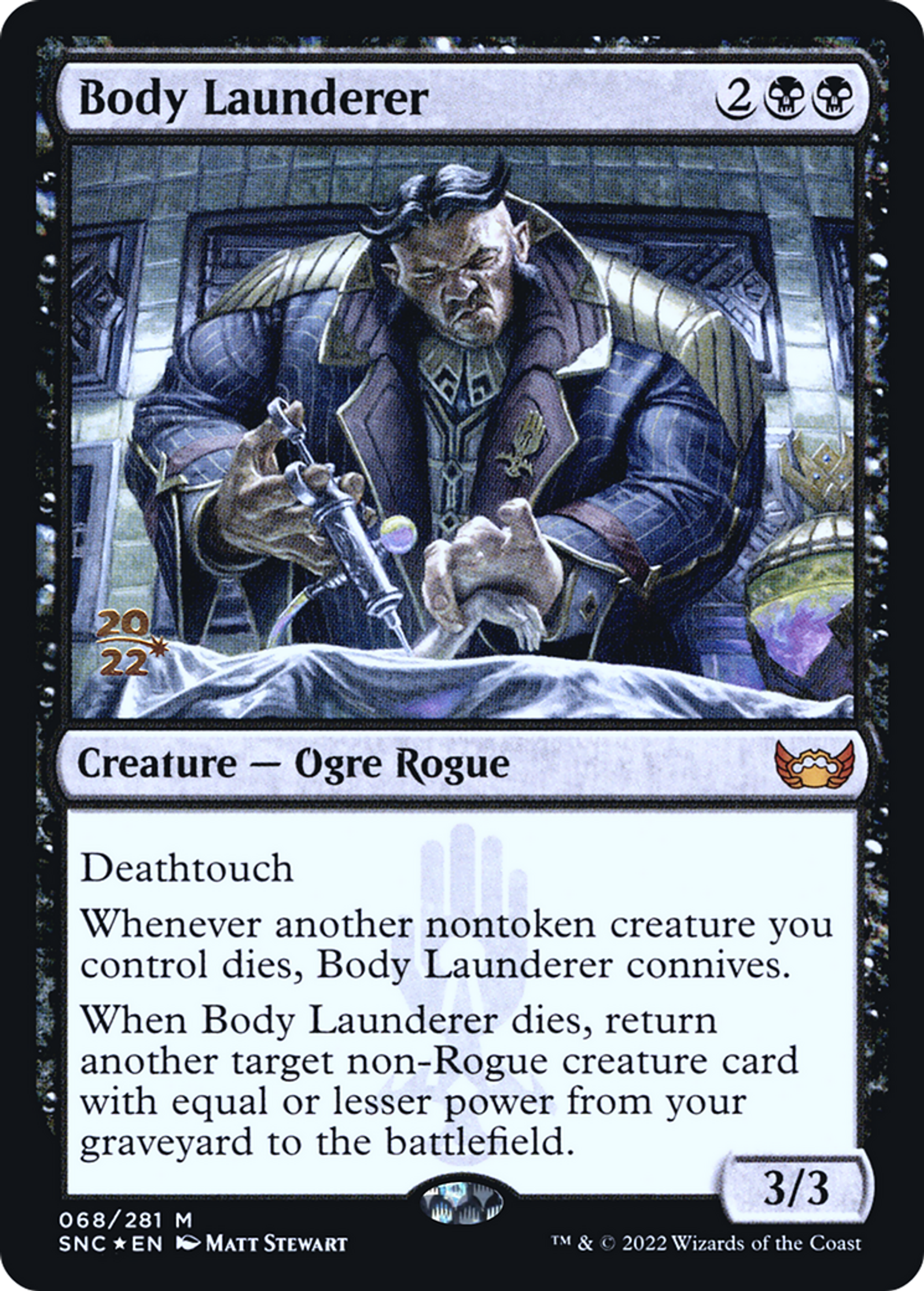 Blanchisseur de cadavres — Streets of New Capenna Promos — Magic: The Gathering