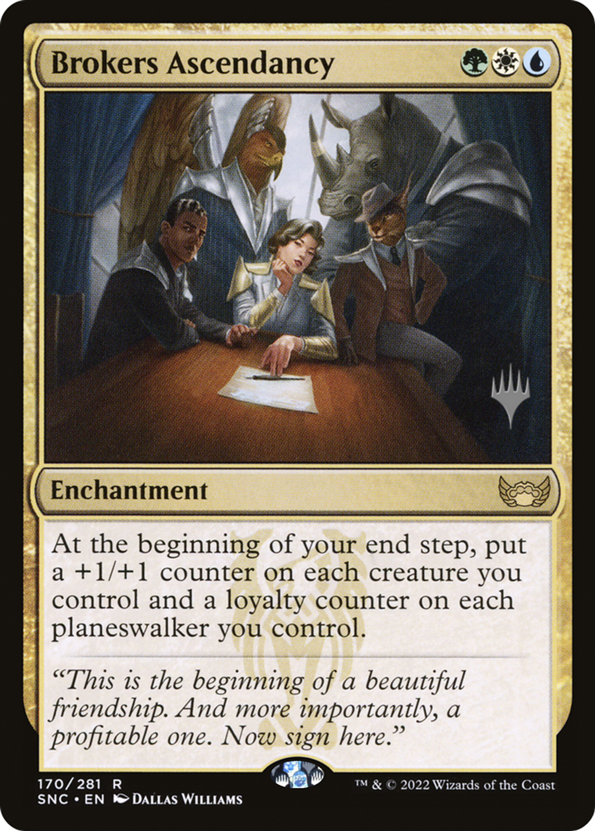 Ascendance des Courtiers — Streets of New Capenna Promos — Magic: The Gathering