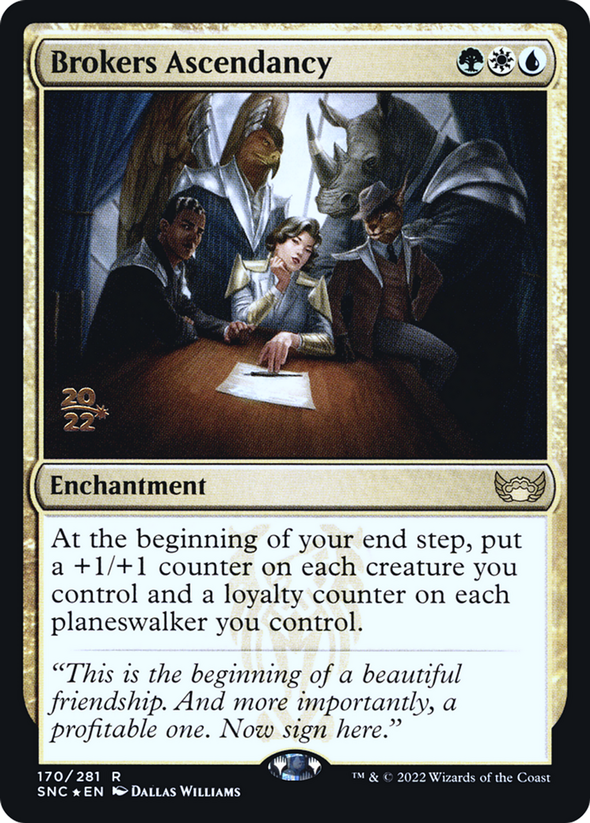 Ascendance des Courtiers — Streets of New Capenna Promos — Magic: The Gathering