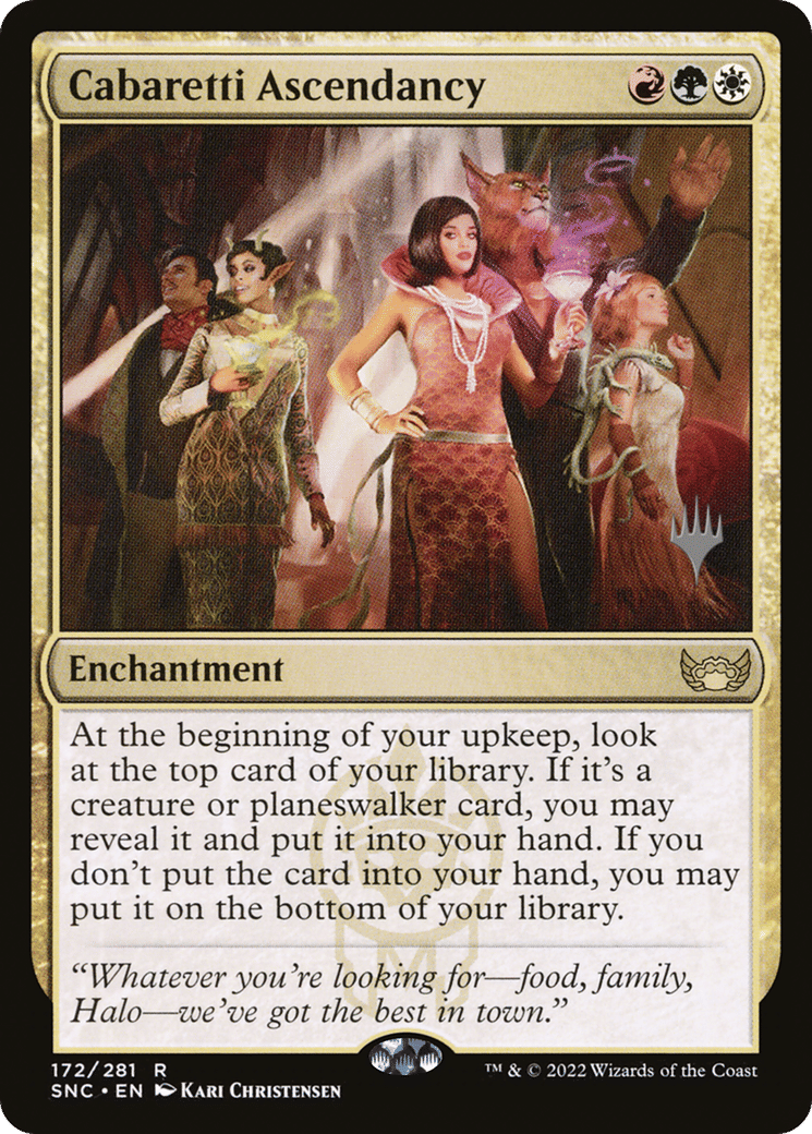 Cabaretti Ascendancy — Streets of New Capenna Promos — Magic: The Gathering