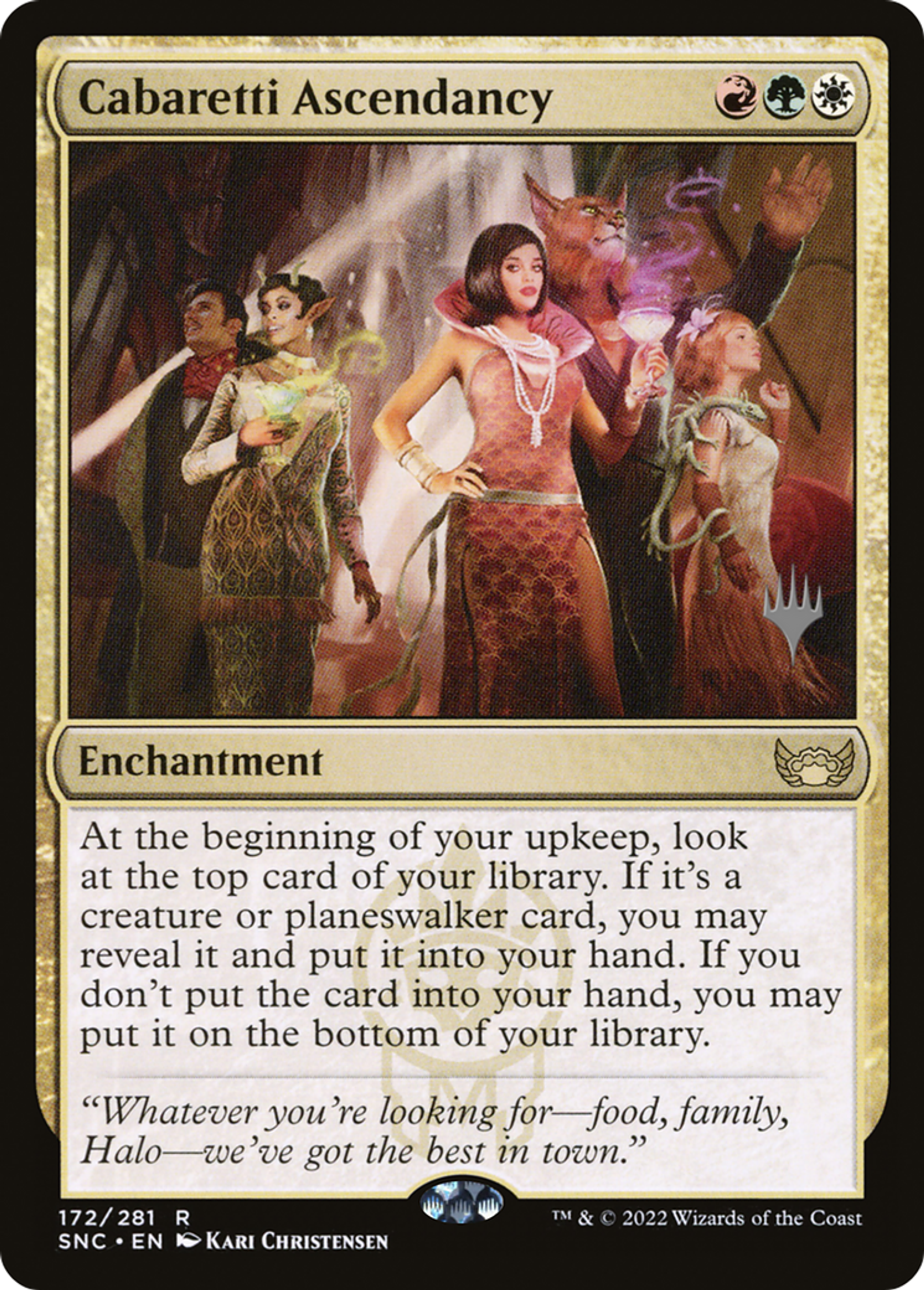 Ascendance des Cabaretti — Streets of New Capenna Promos — Magic: The Gathering