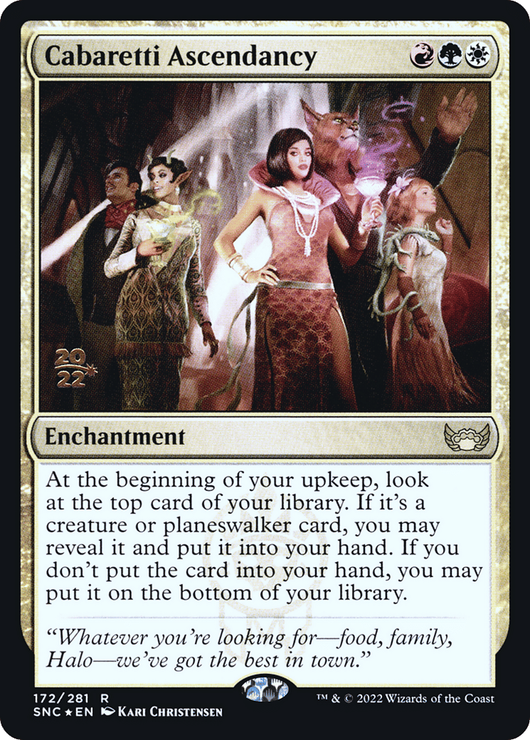 Cabaretti Ascendancy — Streets of New Capenna Promos — Magic: The Gathering
