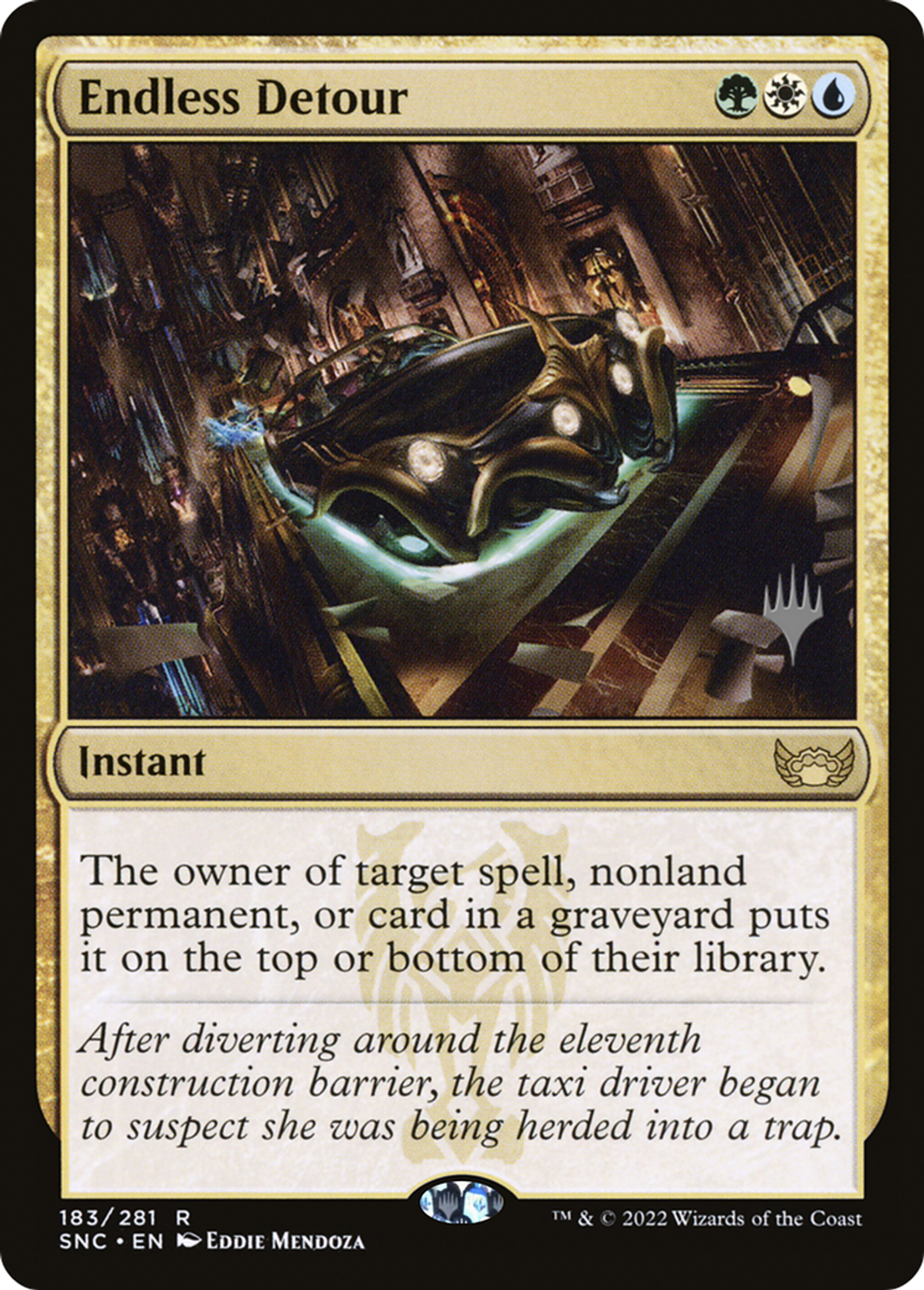 Déviation sans fin — Streets of New Capenna Promos — Magic: The Gathering