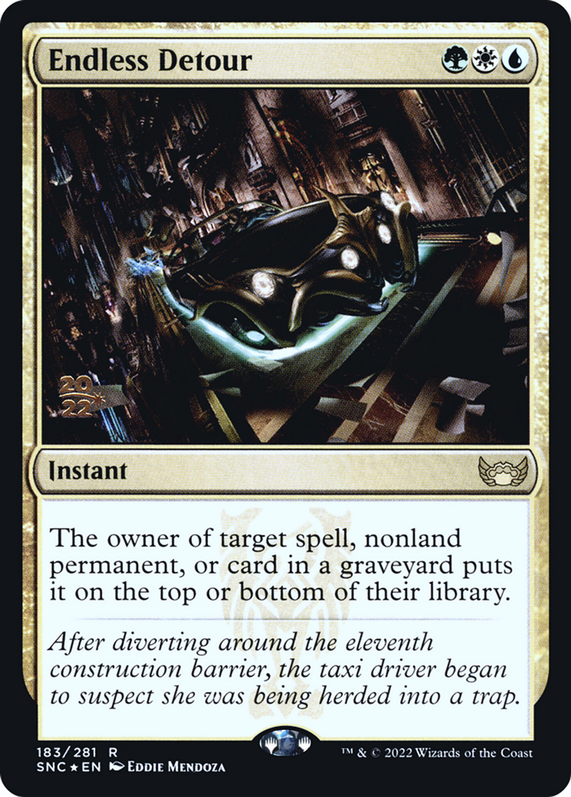 Déviation sans fin — Streets of New Capenna Promos — Magic: The Gathering