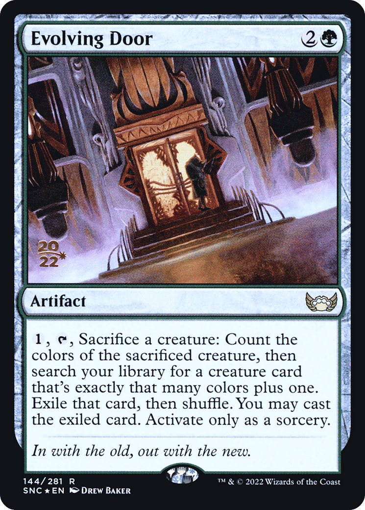 Evolving Door from Streets of New Capenna Promos - Magic: The Gathering