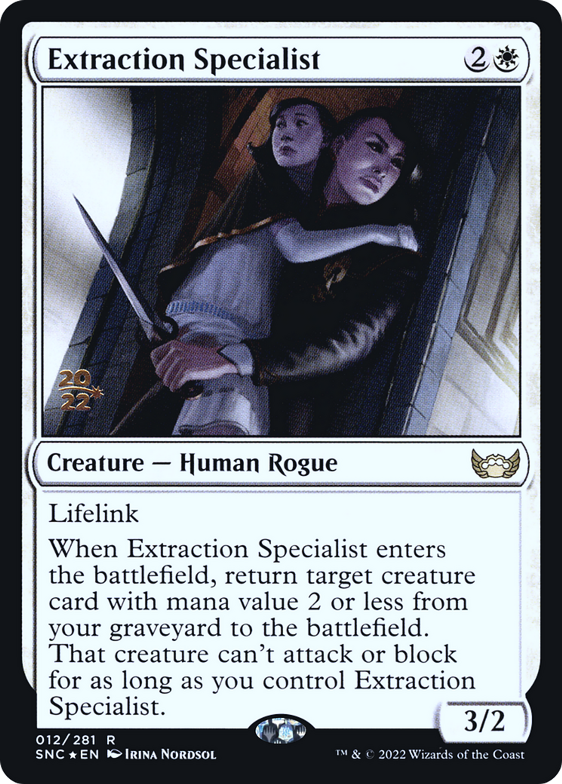Extraction Specialist — Streets of New Capenna Promos — Magic: The Gathering