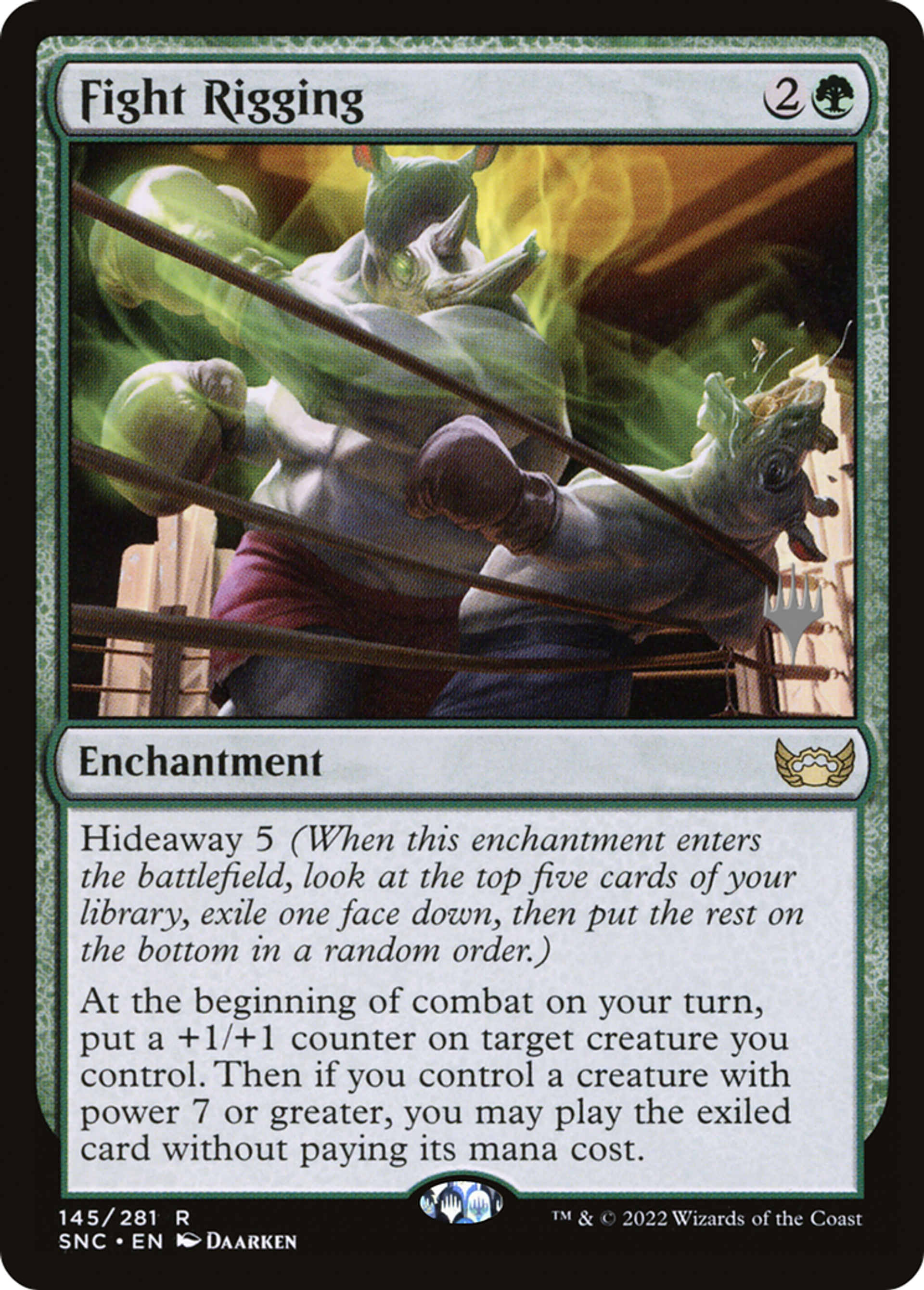 Combat truqué — Streets of New Capenna Promos — Magic: The Gathering