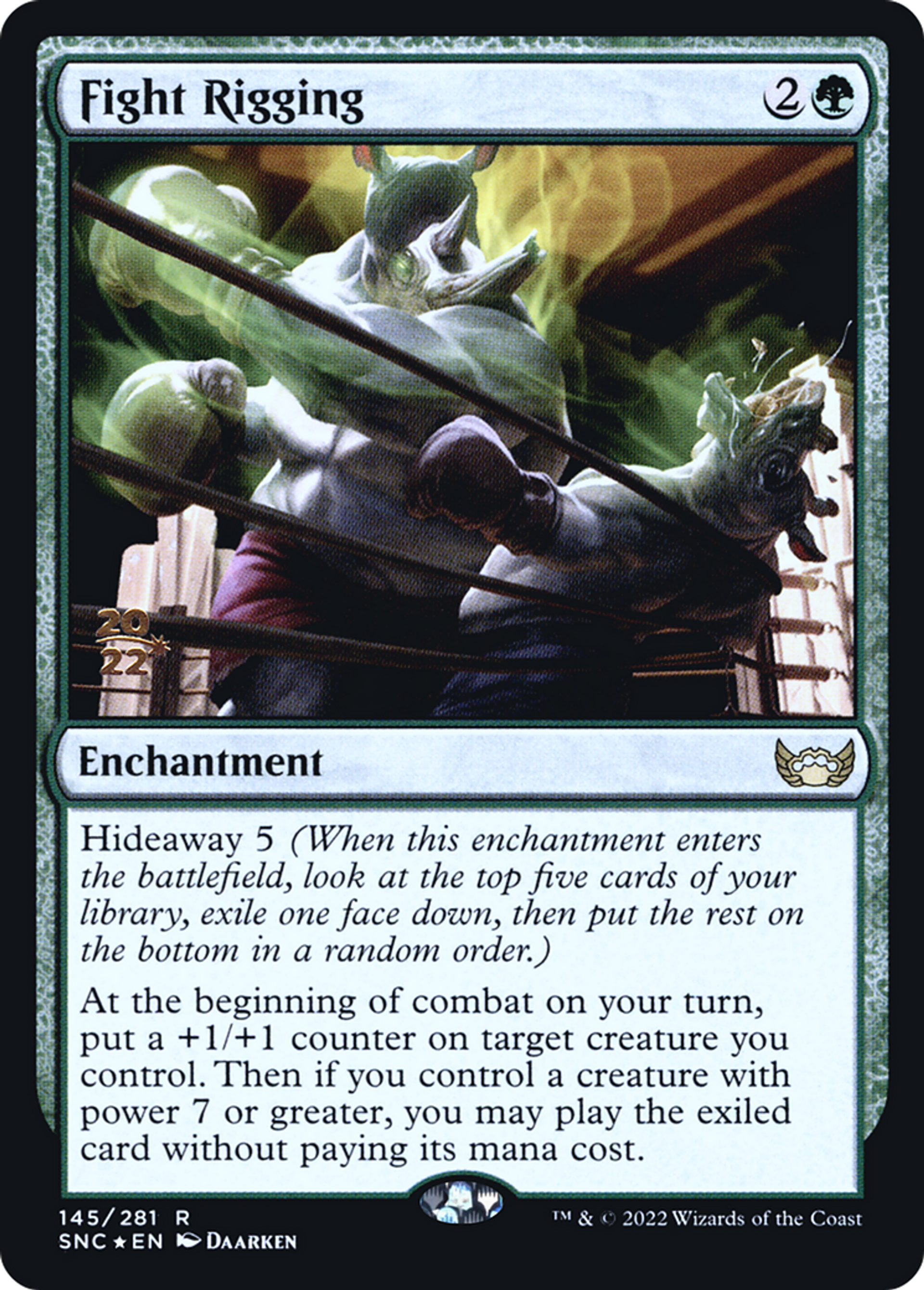 Combat truqué — Streets of New Capenna Promos — Magic: The Gathering