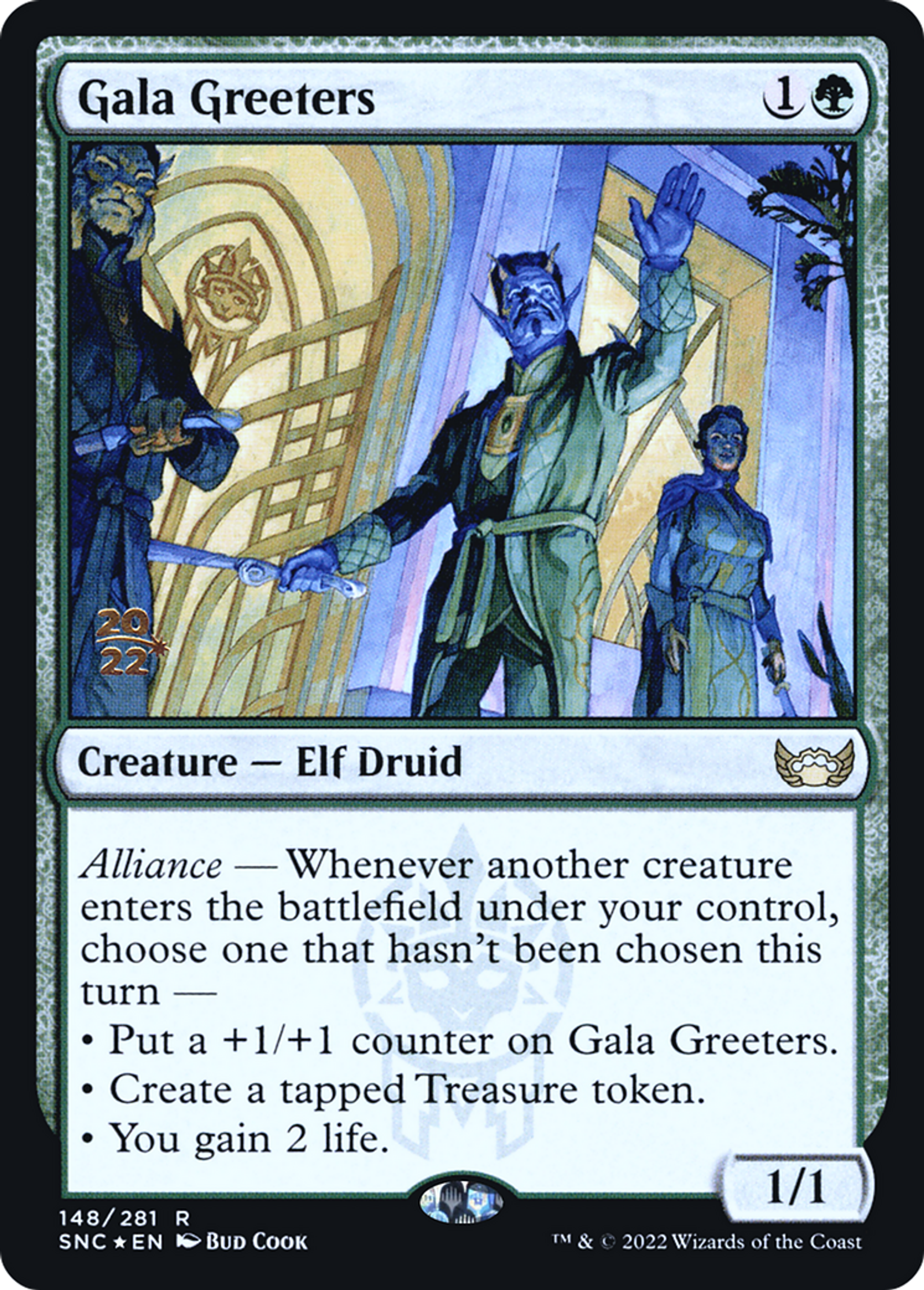 Personnel d'accueil du gala — Streets of New Capenna Promos — Magic: The Gathering